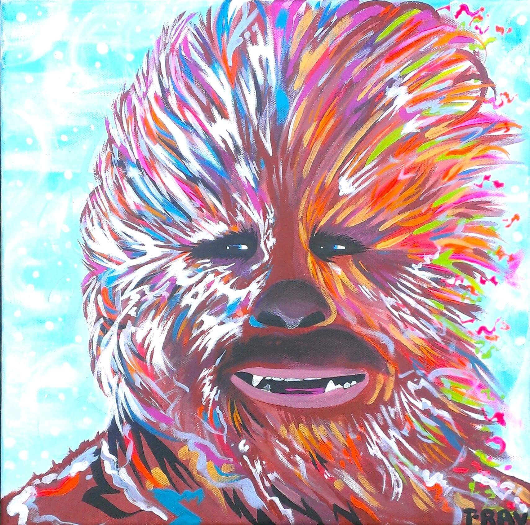 'Summer on Hoth' - 12x12"