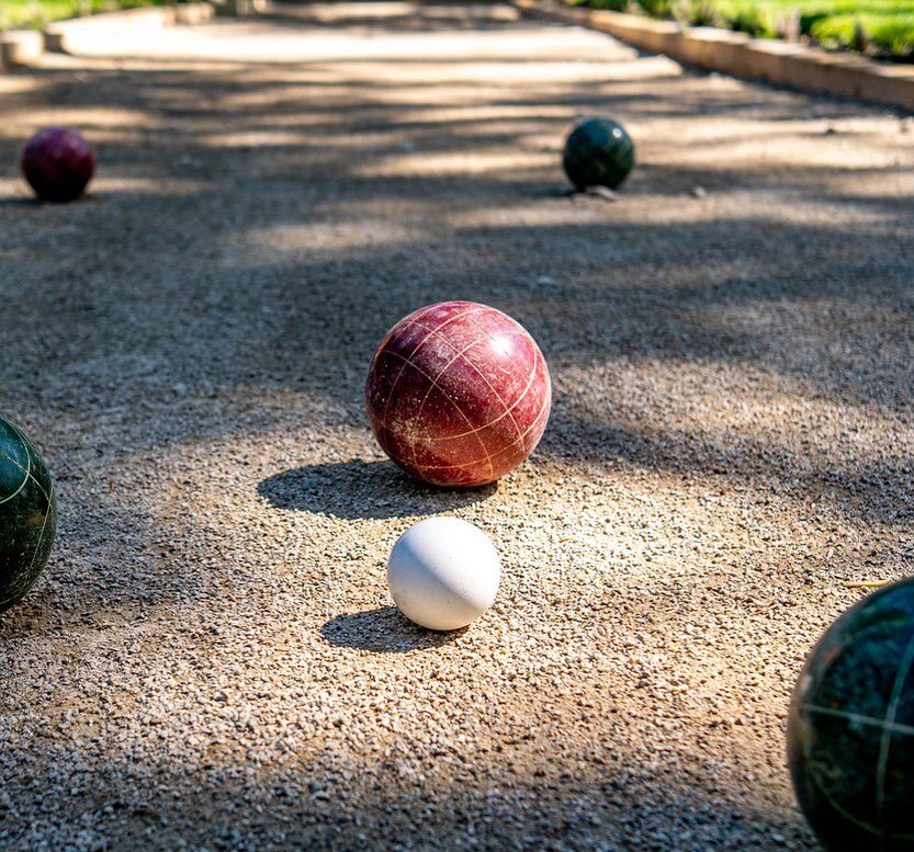 Summers are for Bocce. Sparrow&rsquo;s newest backyard edition