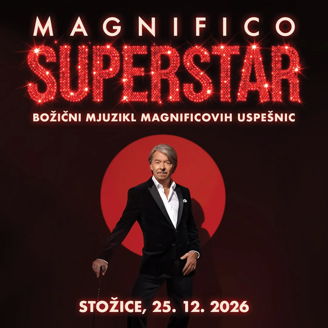 Magnifico razkriva prve goste božičnega mjuzikla