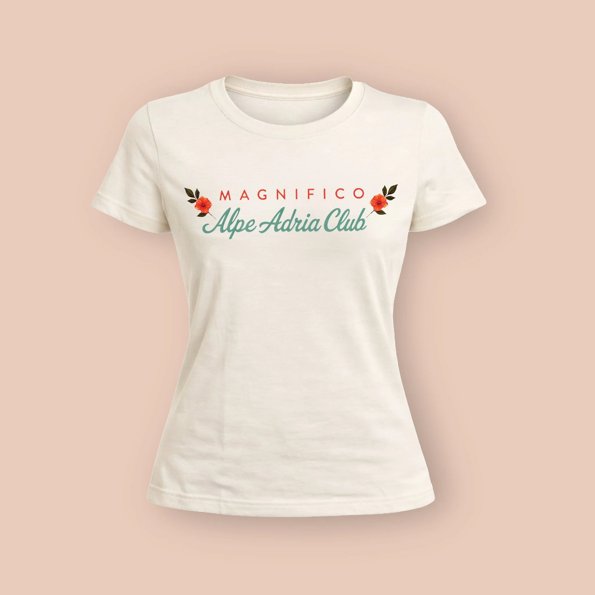 Alpe Adria Club | Lady T-Shirt - Ivory