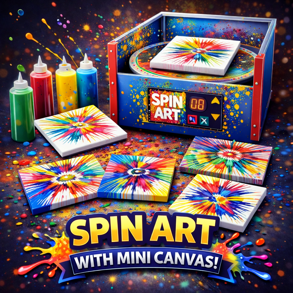 Spin Art - Canvas