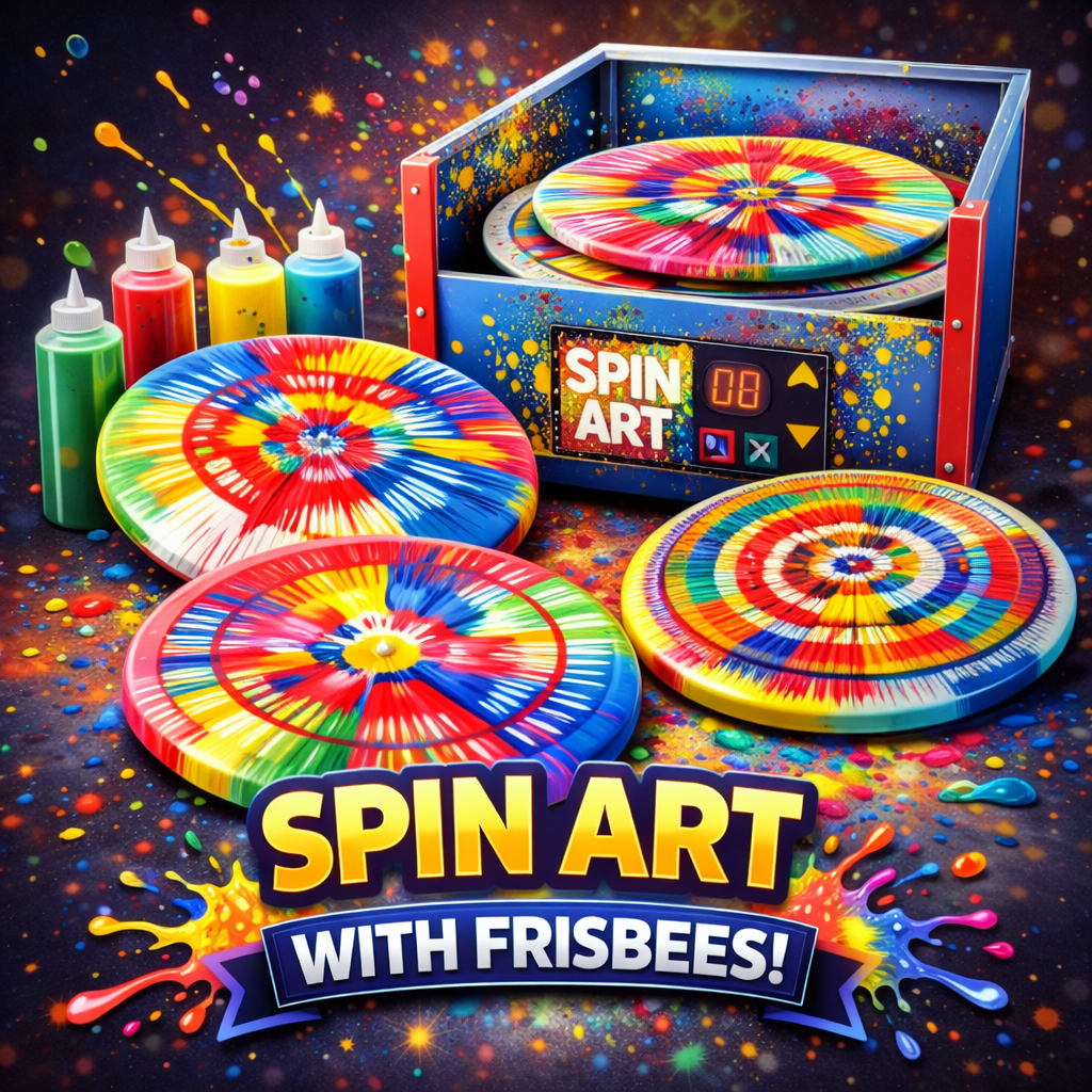Spin Art - Frisbees (Copy) (Copy) (Copy)