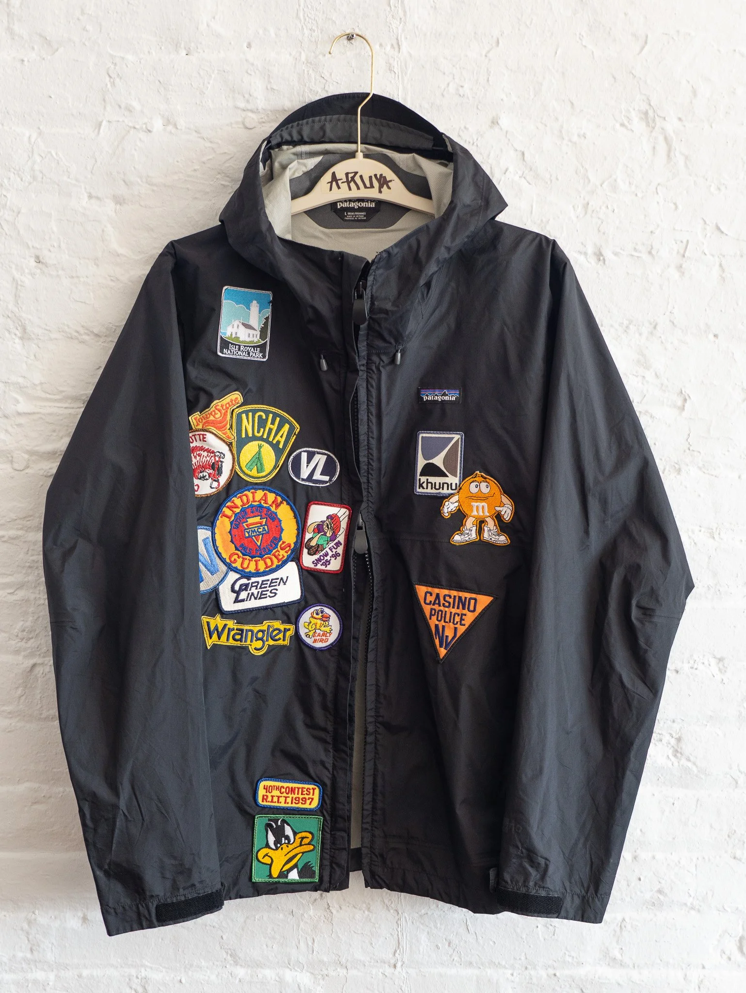 Patchwork Rain Jacket