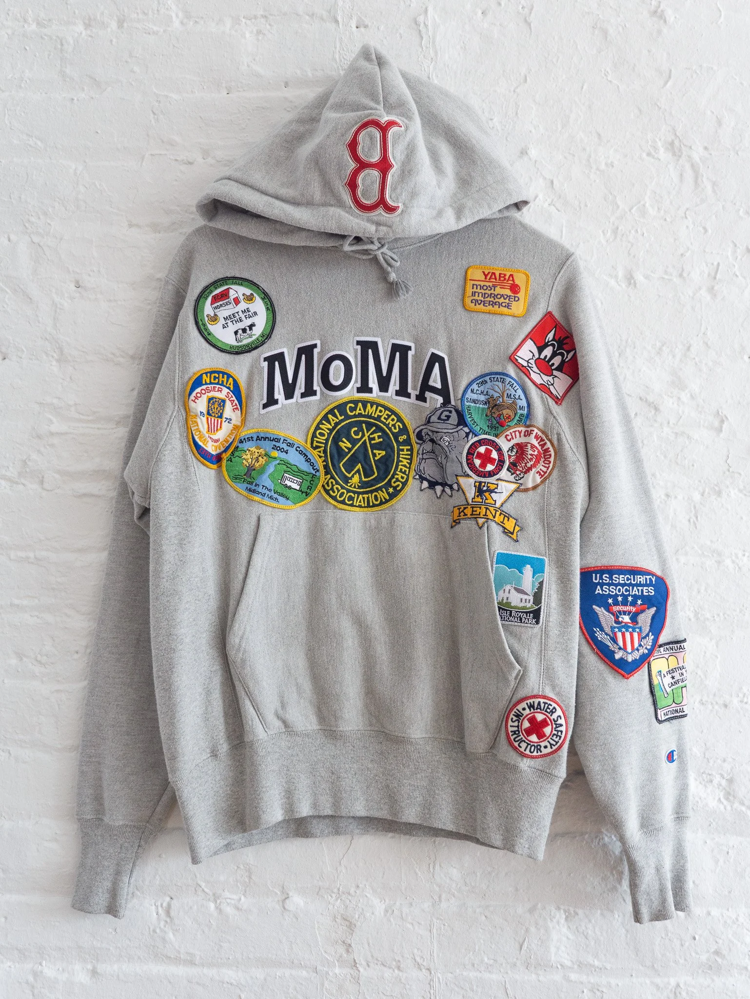 Patchwork 'MoMA' Hoodie
