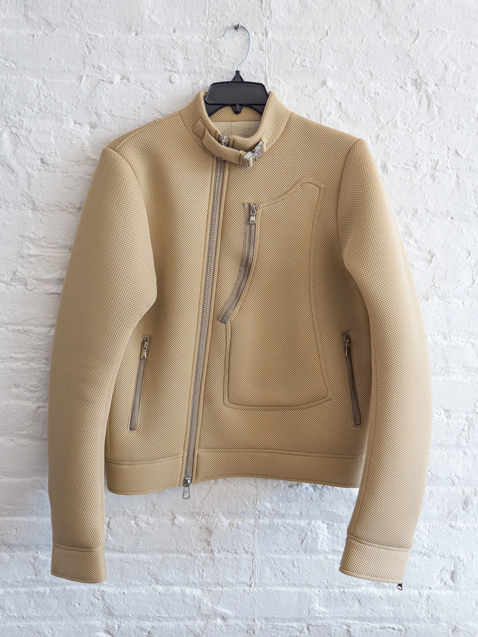 3D Mesh Fencing Cargo Jacket