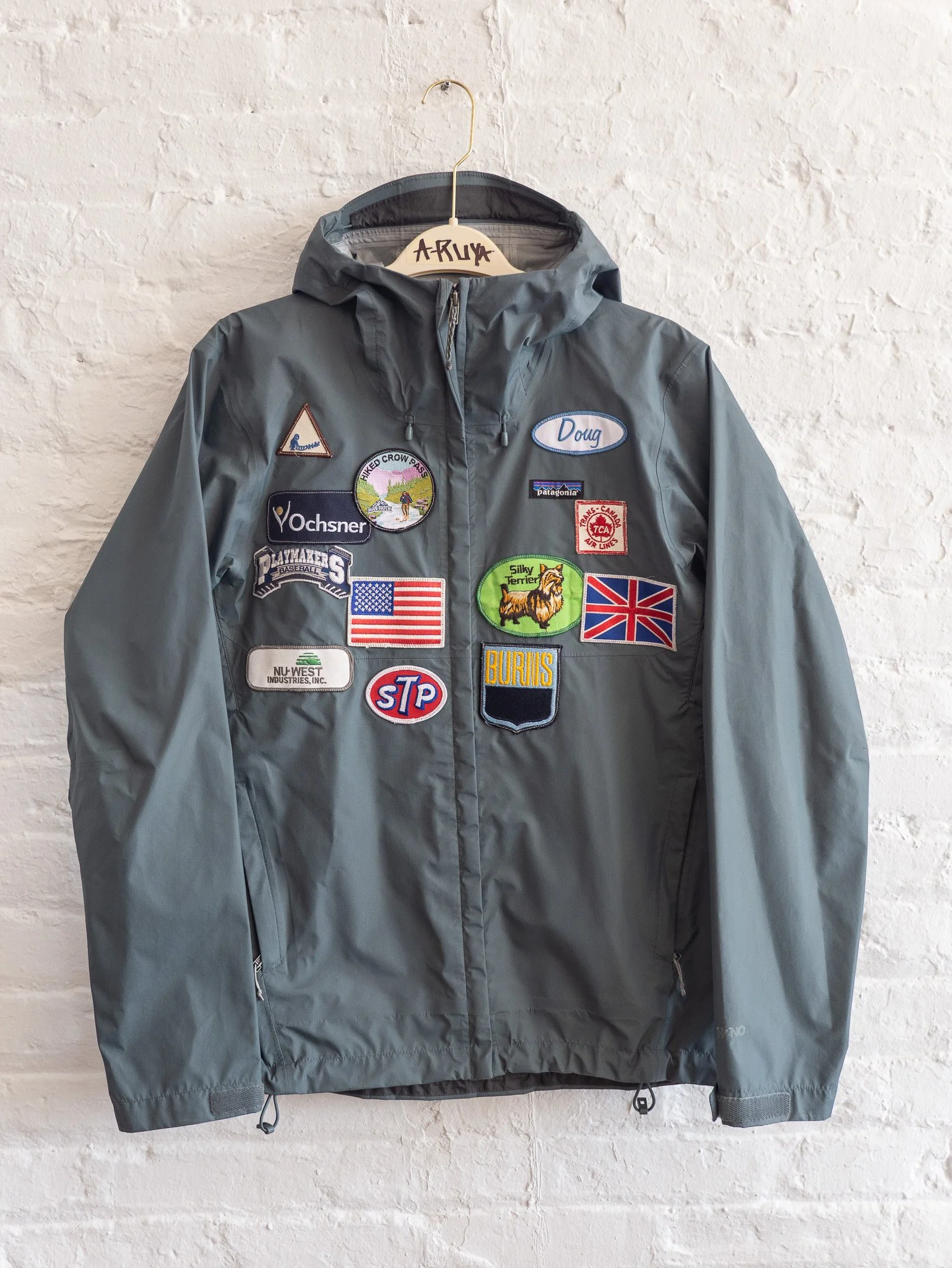 Patchwork Rain Jacket