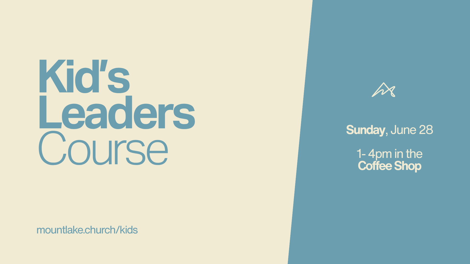 Mountlake Kids Leaders Course