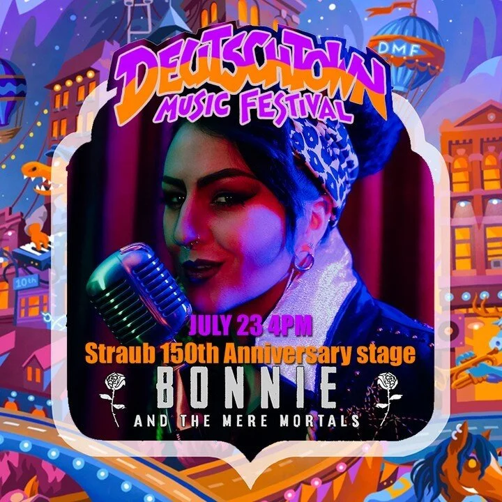 Hey @deutschtownmusic fans! We'll be joining the festivities on Saturday the 23rd at 4 pm. There's a great line-up at the anniversary stage all day, and we hope to see you there!​​​​​​​​
.​​​​​​​​
.​​​​​​​​
.​​​​​​​​
.​​​​​​​​
southerngothic #gothroc