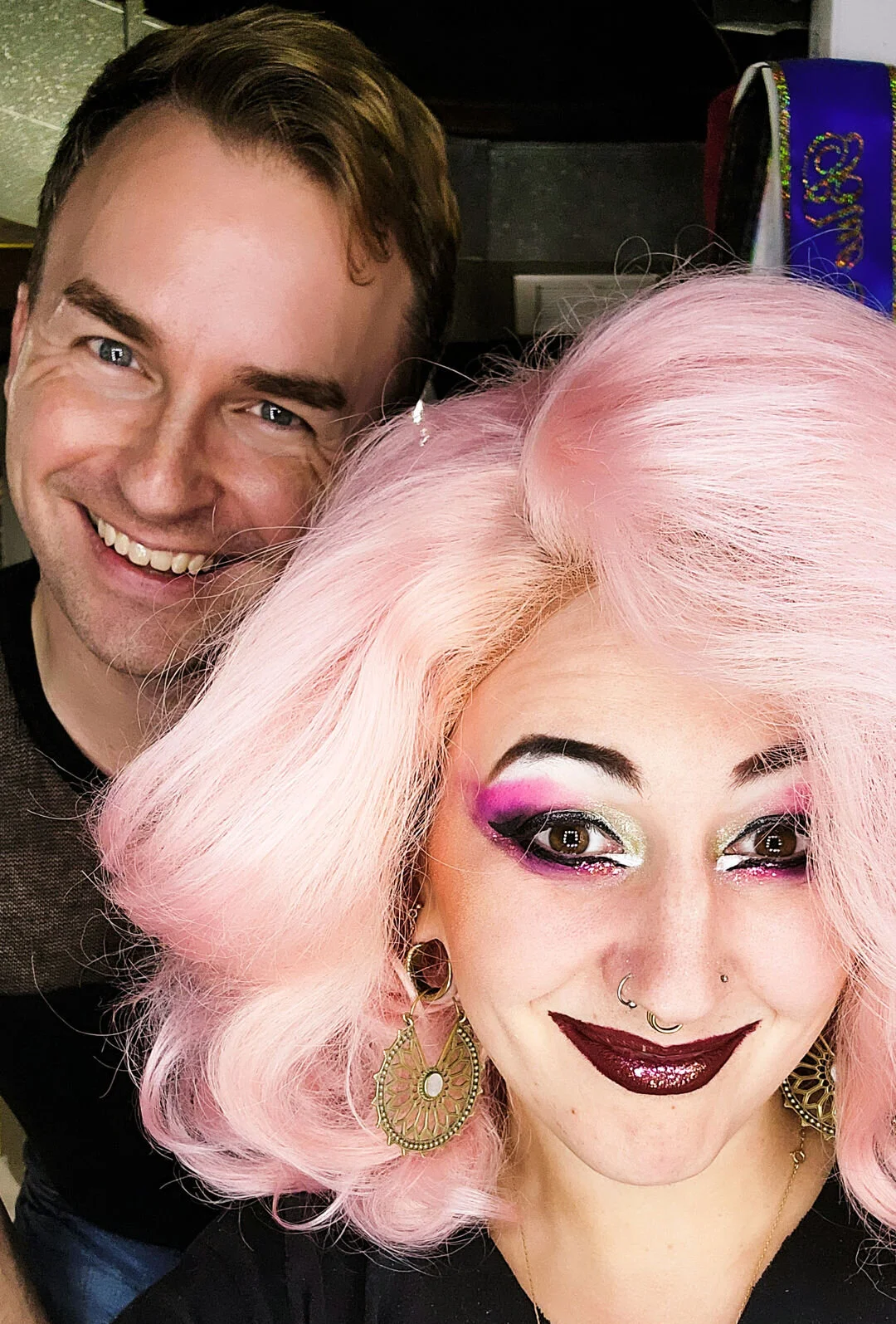 That feeling when @scarletfweather gives you the full Fairweather drag treatment. ❤️❤️❤️​​​​​​​​
.​​​​​​​​
.​​​​​​​​
.​​​​​​​​
.​​​​​​​​
#drag #Pittsburghdrag #pittsburghisadrag​​​​​​​​
#yallternative #queerappalachia #southerngothic #gothrock #altco