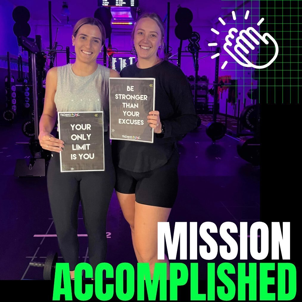 Big shout out to both these gals for being Ah-mazing! 

@alycia.h for jumping into our community, being a badass with her workouts and referring her pal @chelsrix 🔥 

@chelsrix (on the right) has smashed her 21 day missions OUT OF THE PARK earning h