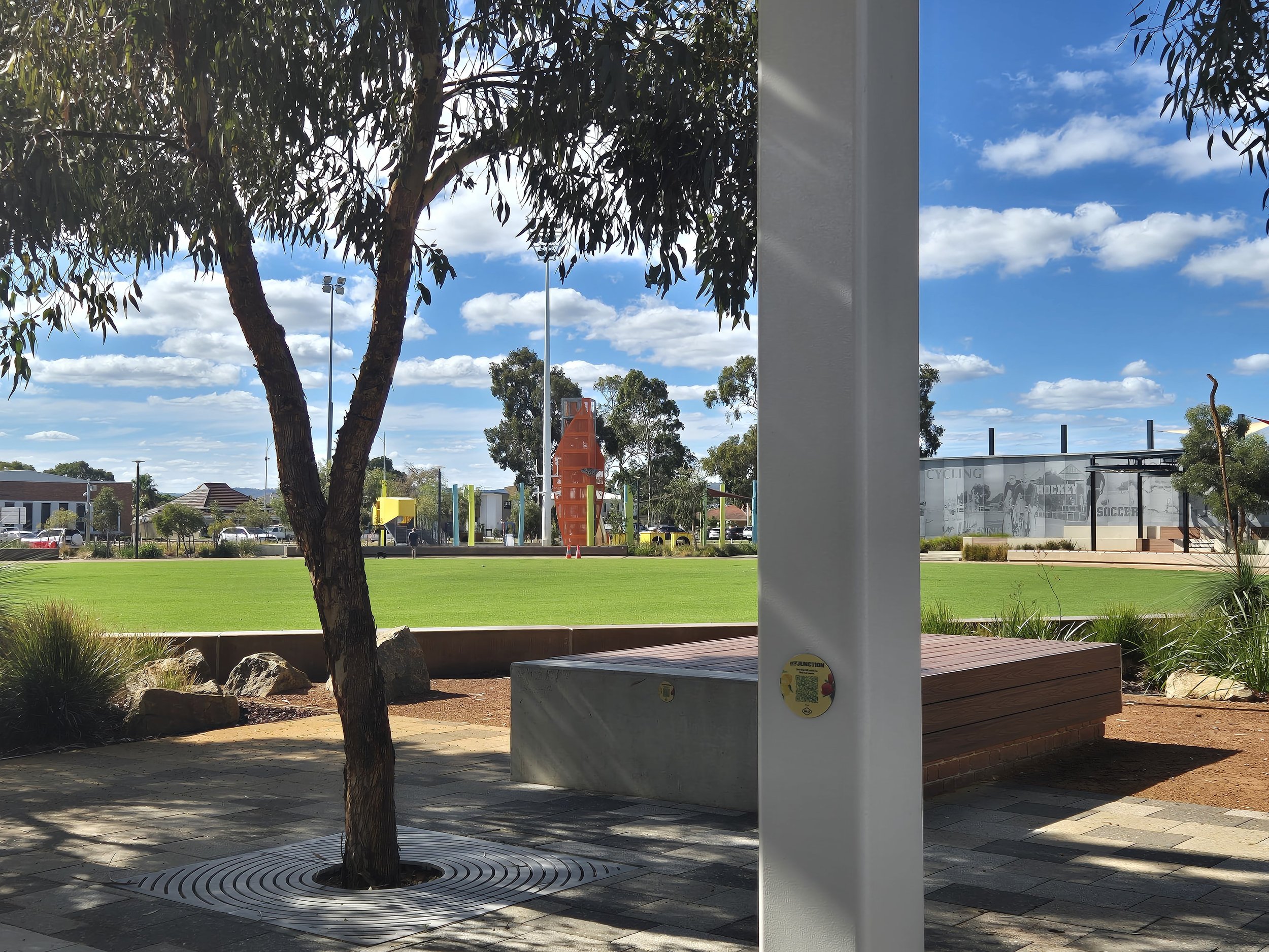 QR codes assist interpretation at New Junction