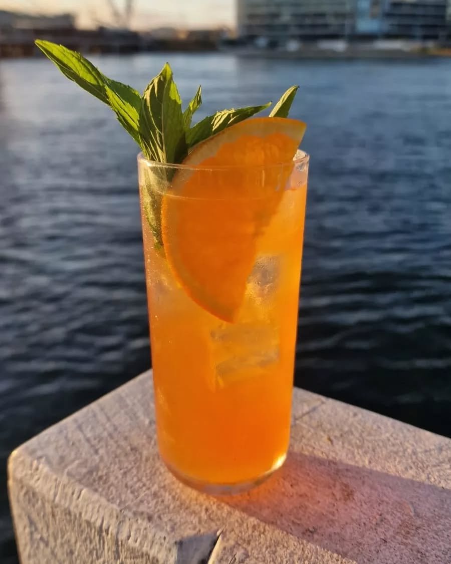 This week&rsquo;s cocktail 🍹 Aperol Collins 

A zesty little spin on a classic that&rsquo;s fresh, fun and very drinkable! 

Grab one and settle in.