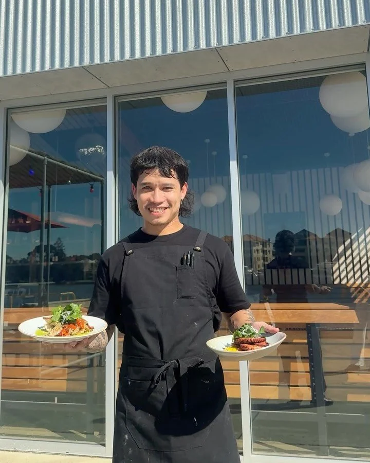 From the coast 🌊

Grilled Wedge Island octopus from @endeavourfoods with salsa macha, saffron aioli and capsicum.

Alongside line caught market fish with seasonal vegetables, fresh herbs, lime oil and a squeeze of lemon.