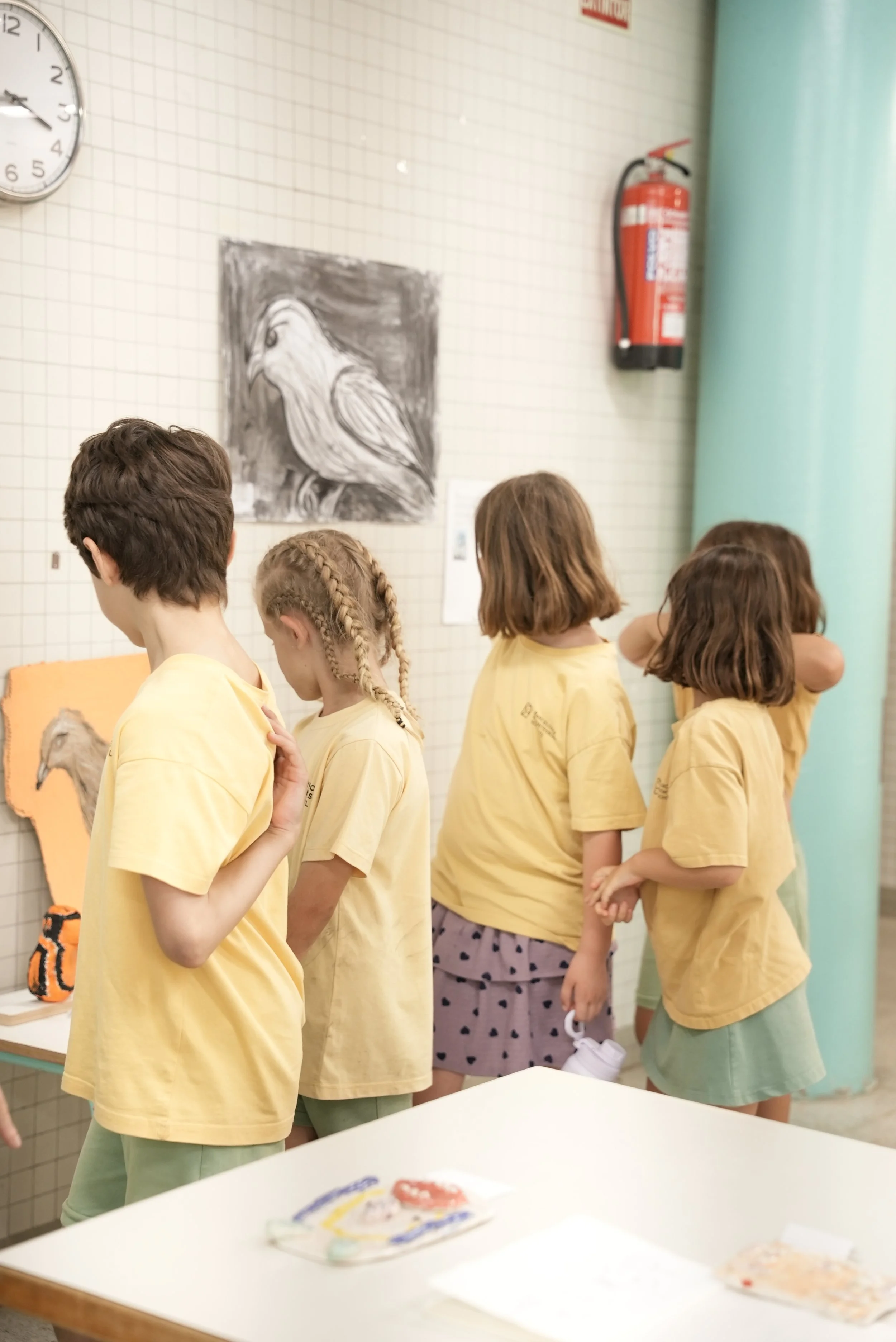Primera exposición de arte de BMS