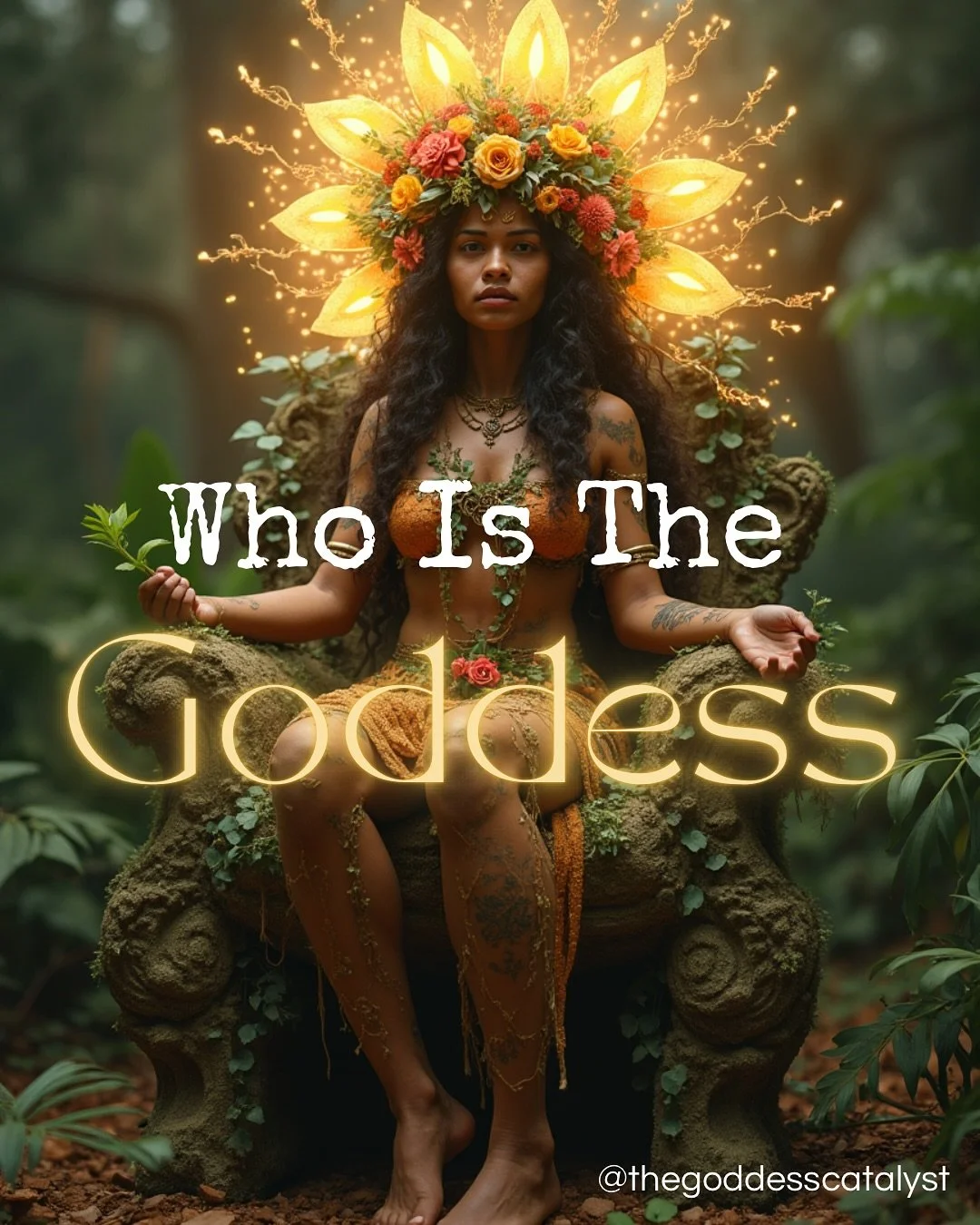 When I speak of the Goddess, I speak of the ancient feminine force that all life can trace its lineage back to.
The pregnant darkness that birthed the Universe.
The primordial womb of the ocean from which all life on Earth arose.
The essence that per