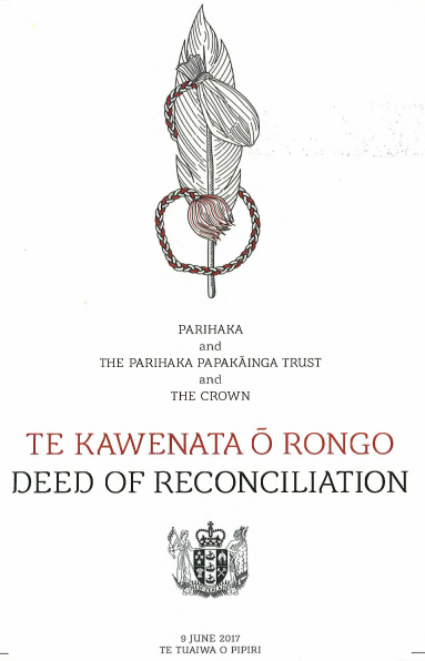 Parihaka Deed of Reconciliation