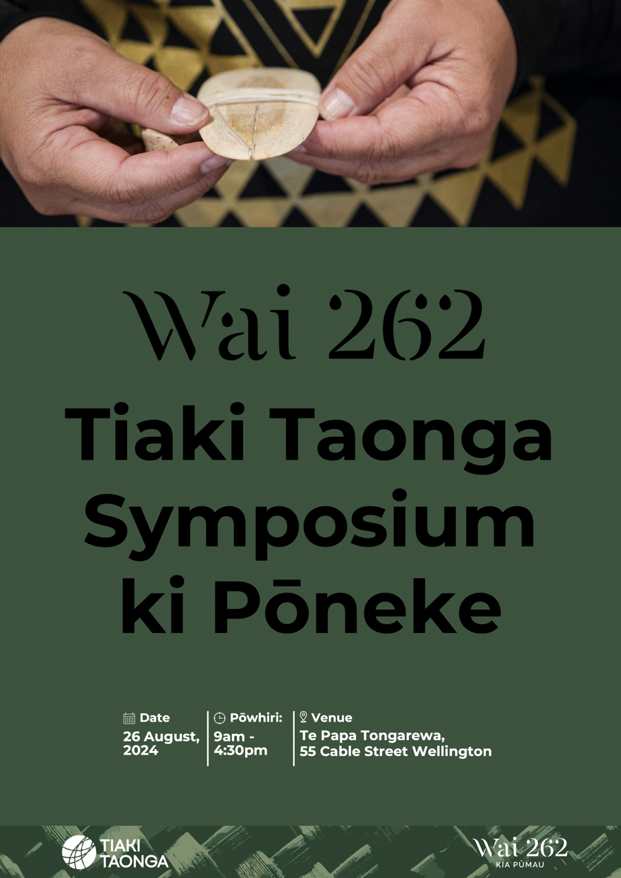 Wai 262 Symposium 2024 - Learn about our Kaikōrero
