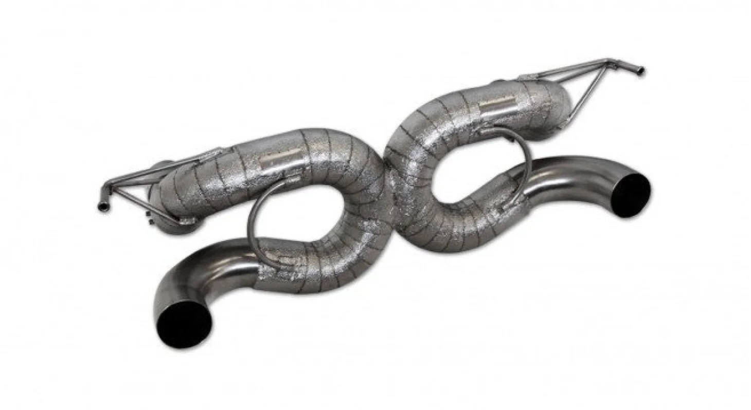 Ferrari 488 Novitec Exhaust System Without Flap-Regulation, Completely Heat Protected