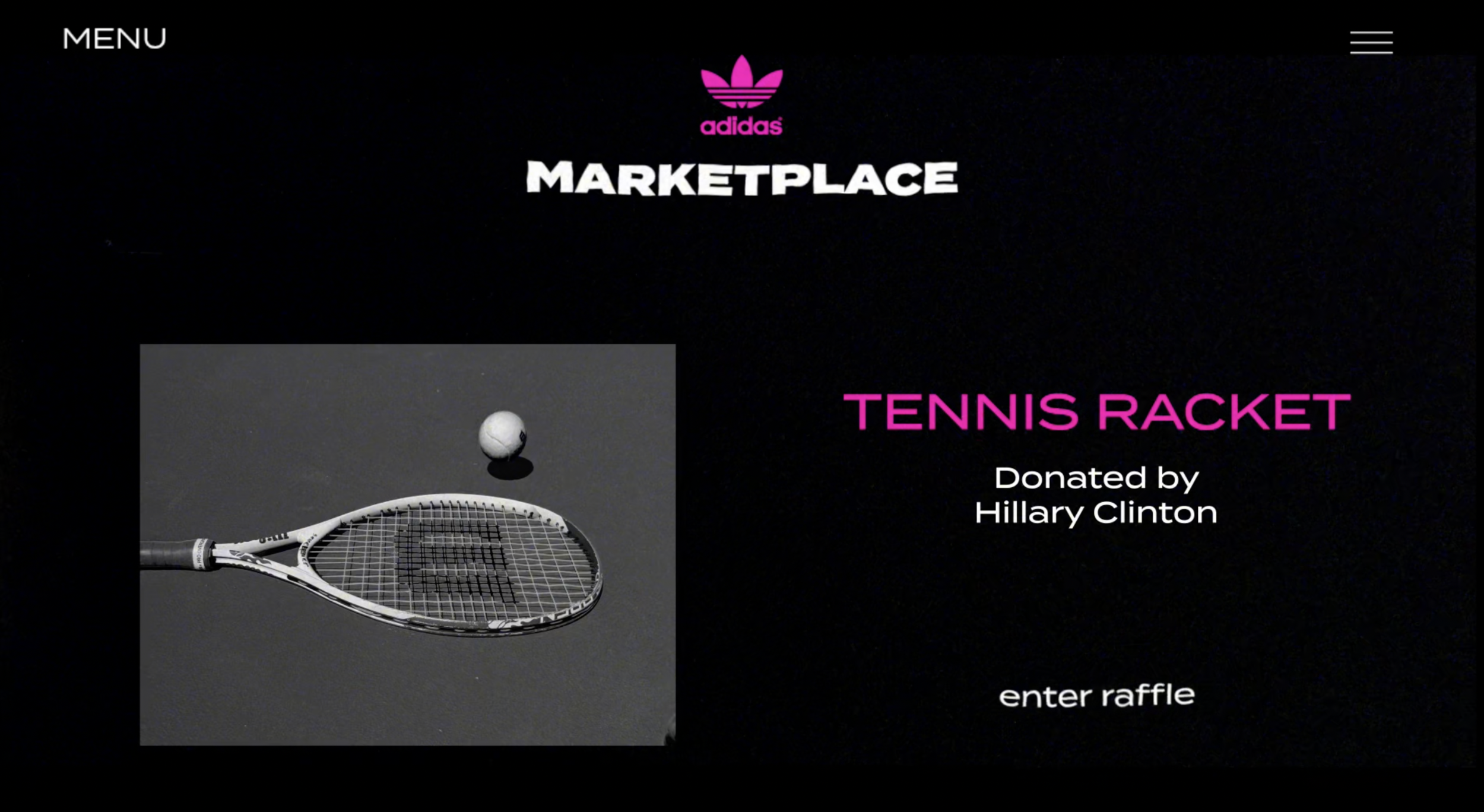 marketplace where visionary women can place a donation of sport equipments for the less fortunate girls