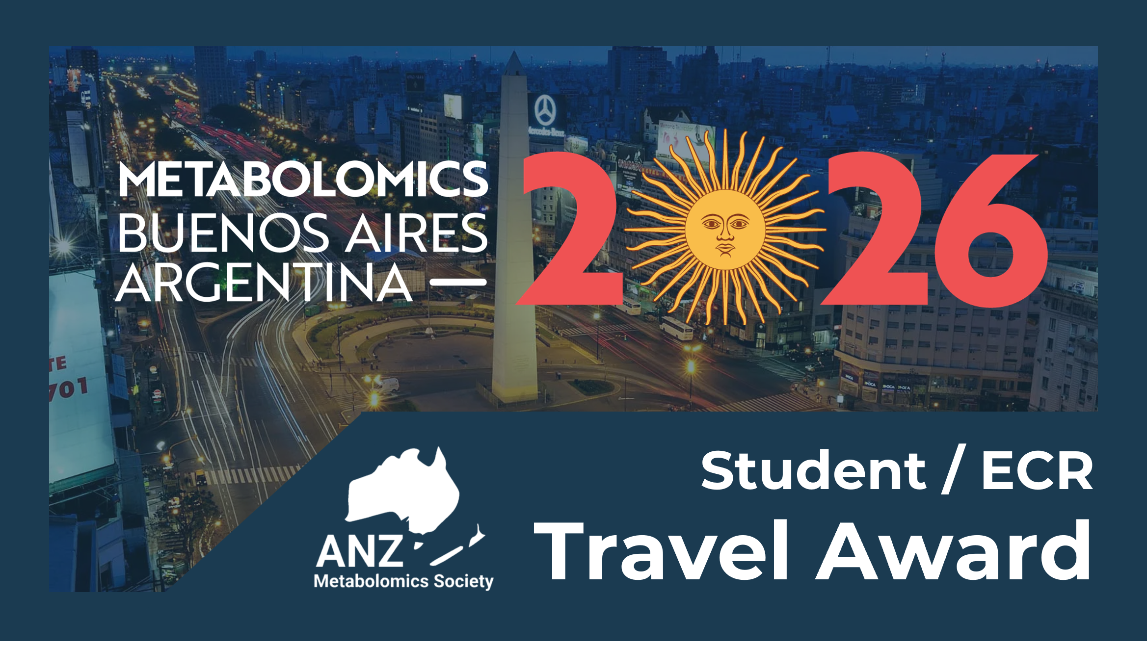 Metabolomics 2026 Travel Bursary