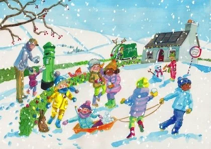 An Post (card from Santa's Workshop)

