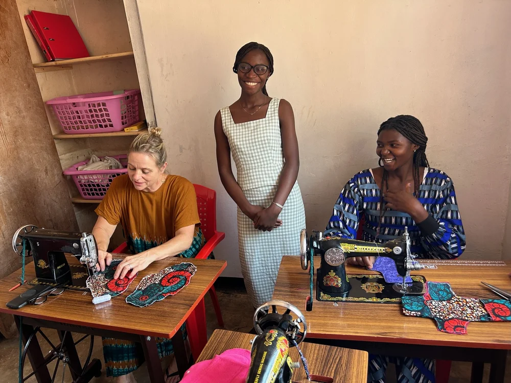 Dr. Jackline, Susi, &amp; a new seamstress