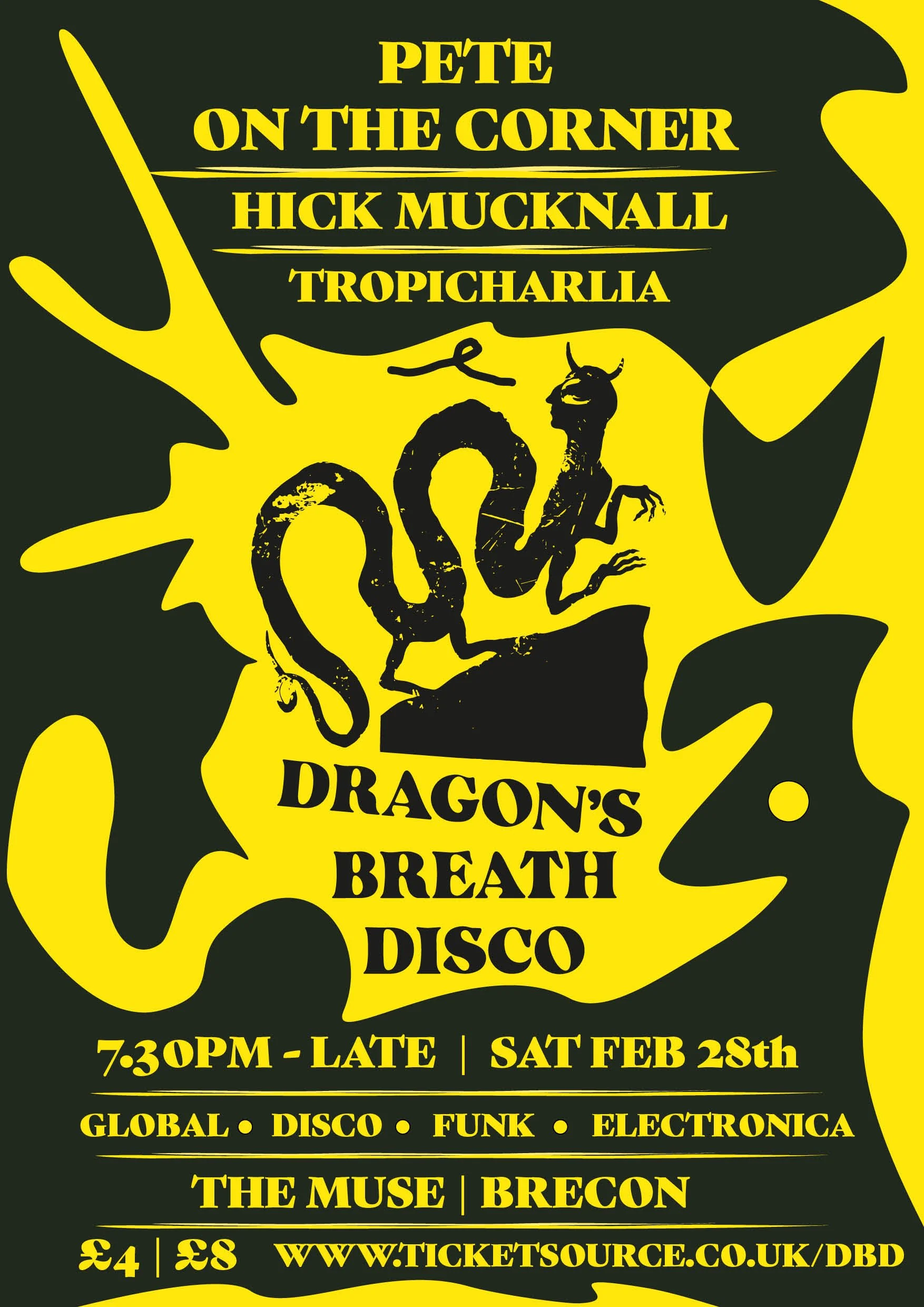 Dragon's Breath Disco take over at The Muse