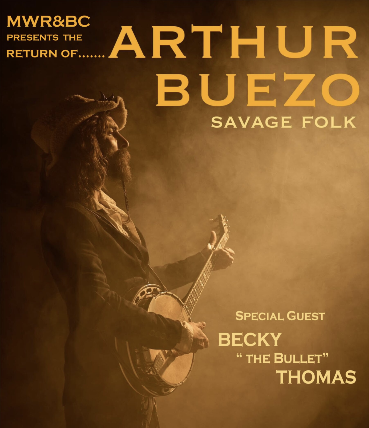 MWR&amp;BC Presents the Arthur Buezo with special guest support Becky 'The Bullet' Thomas