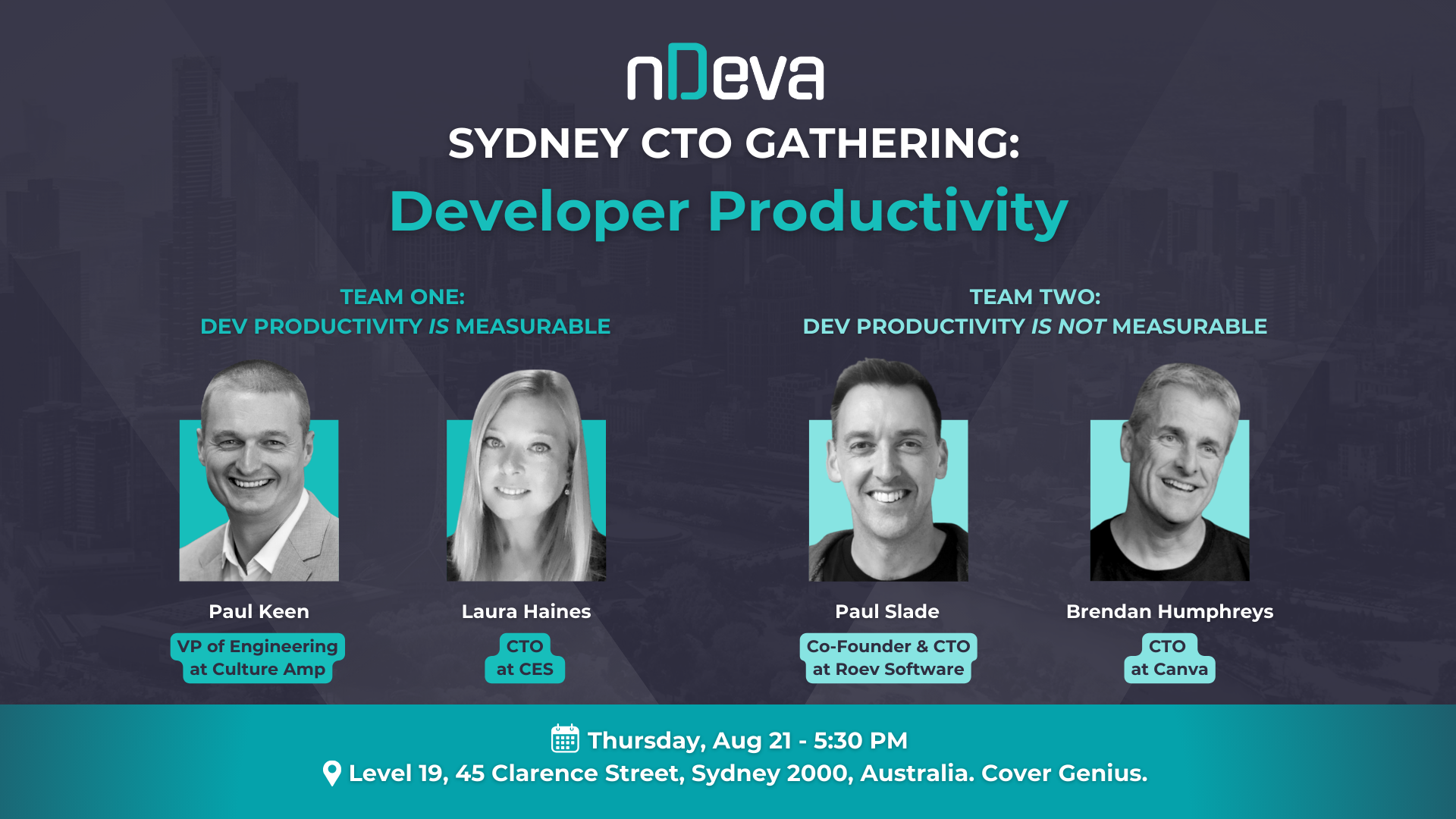 August Sydney CTO Gathering