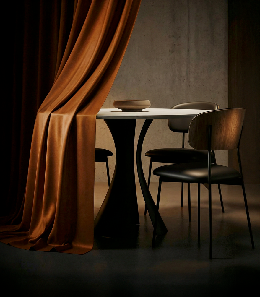 bloom-table-7720-BDI-48-dia-glass-dining-OY-BK-LS3.png