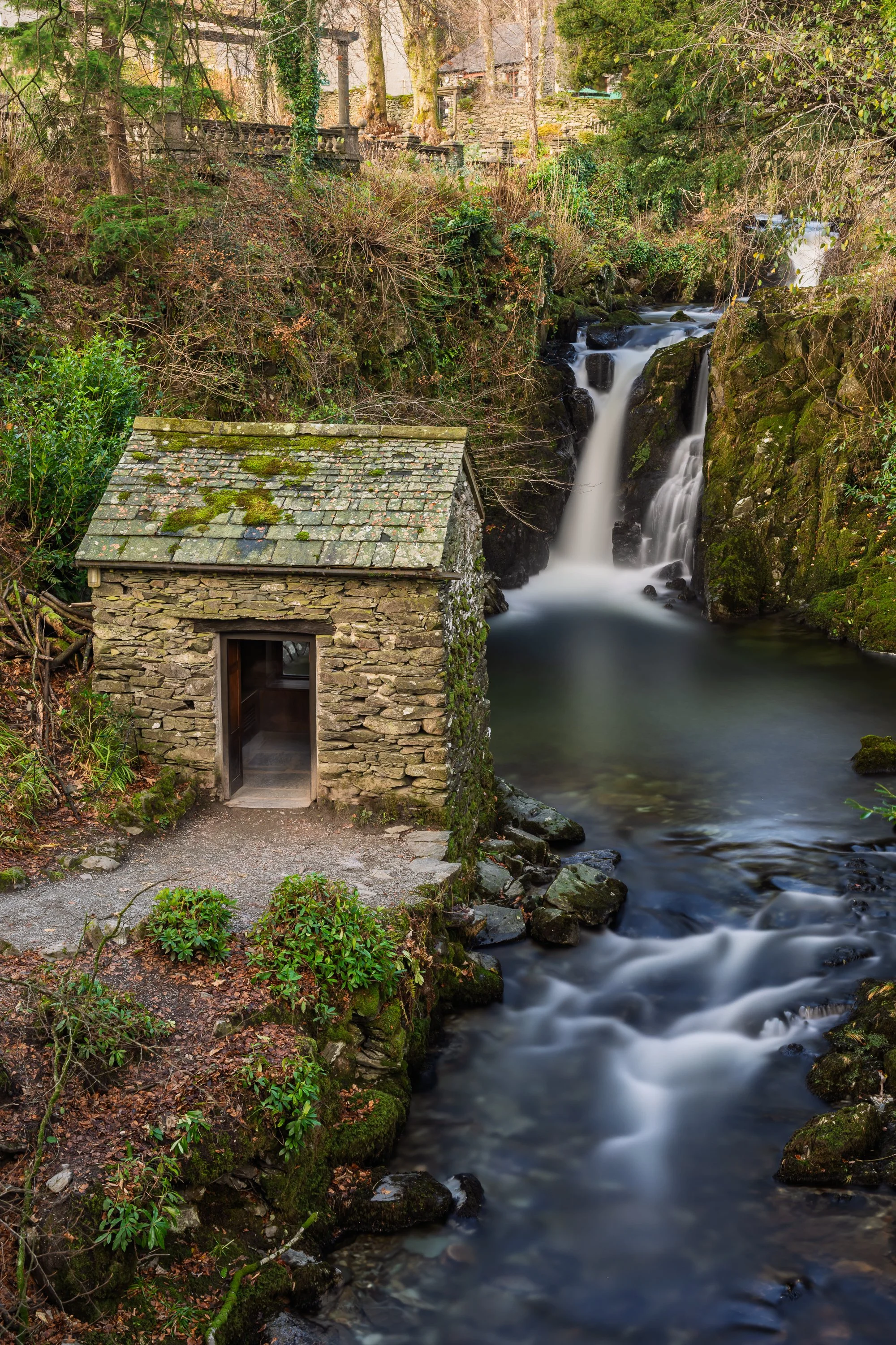 The Grot at Rydal Hall
