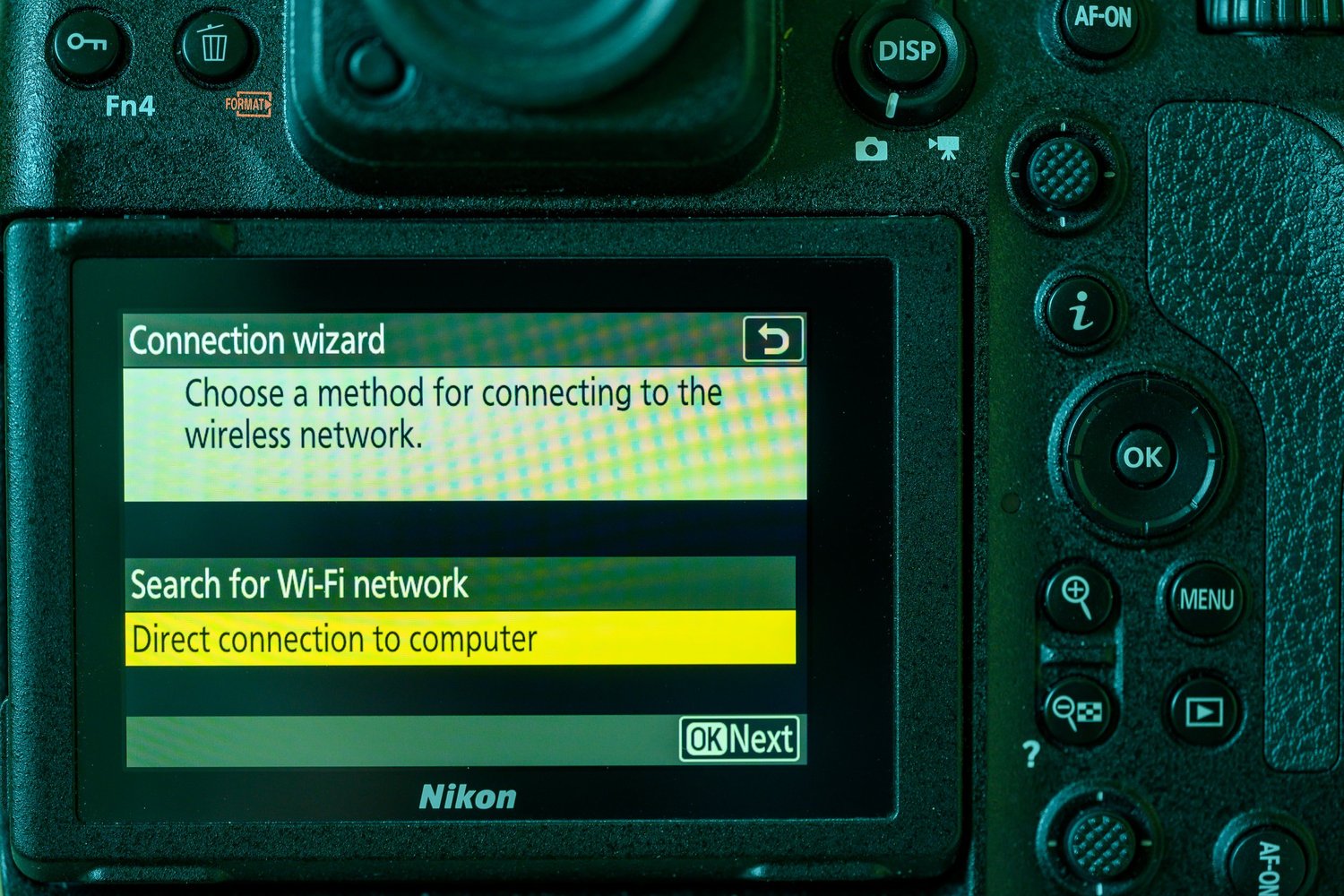 Network Menu Setting up Nikon Wireless Transmitter Utility | West Lakes Images