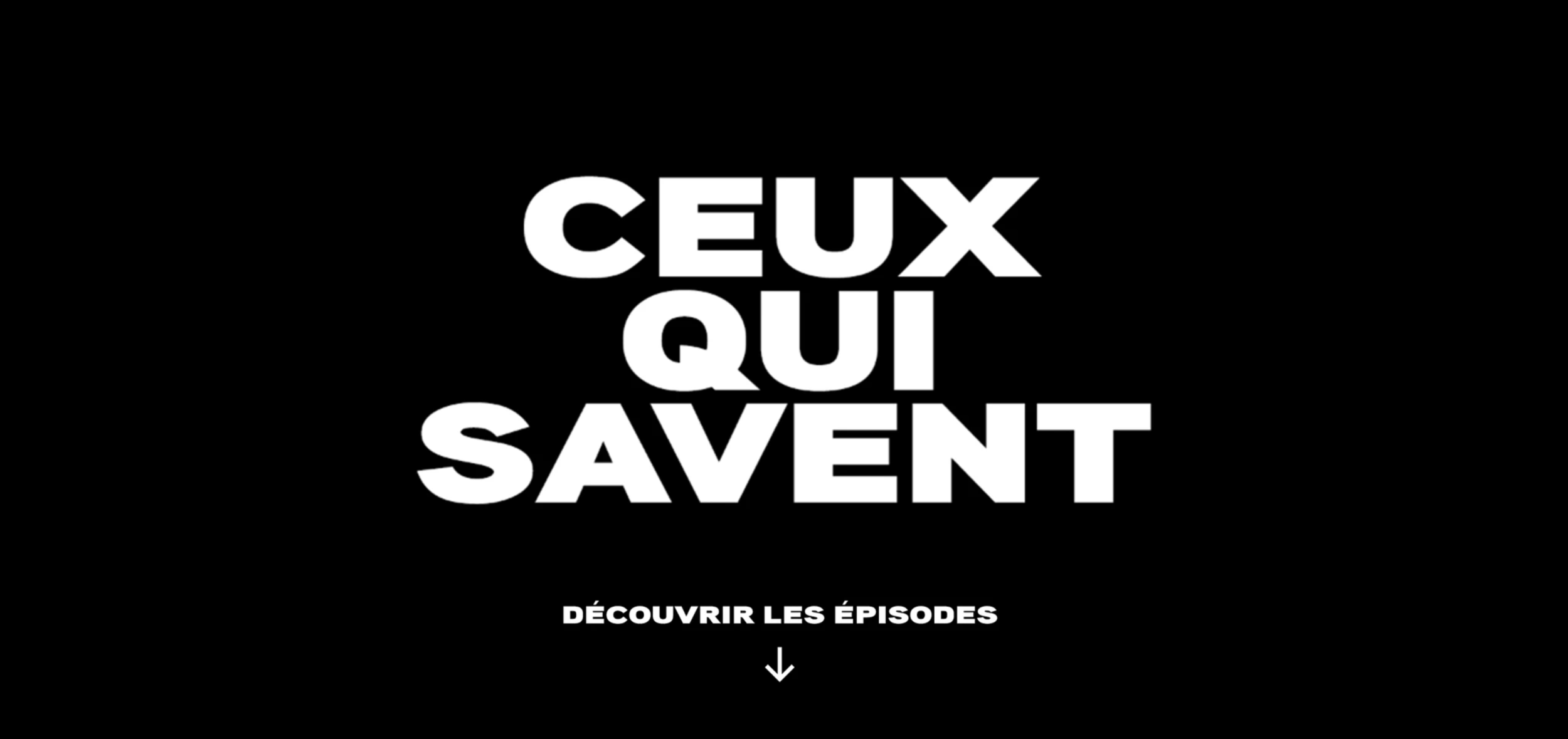 Série Ceux qui savent . Uber