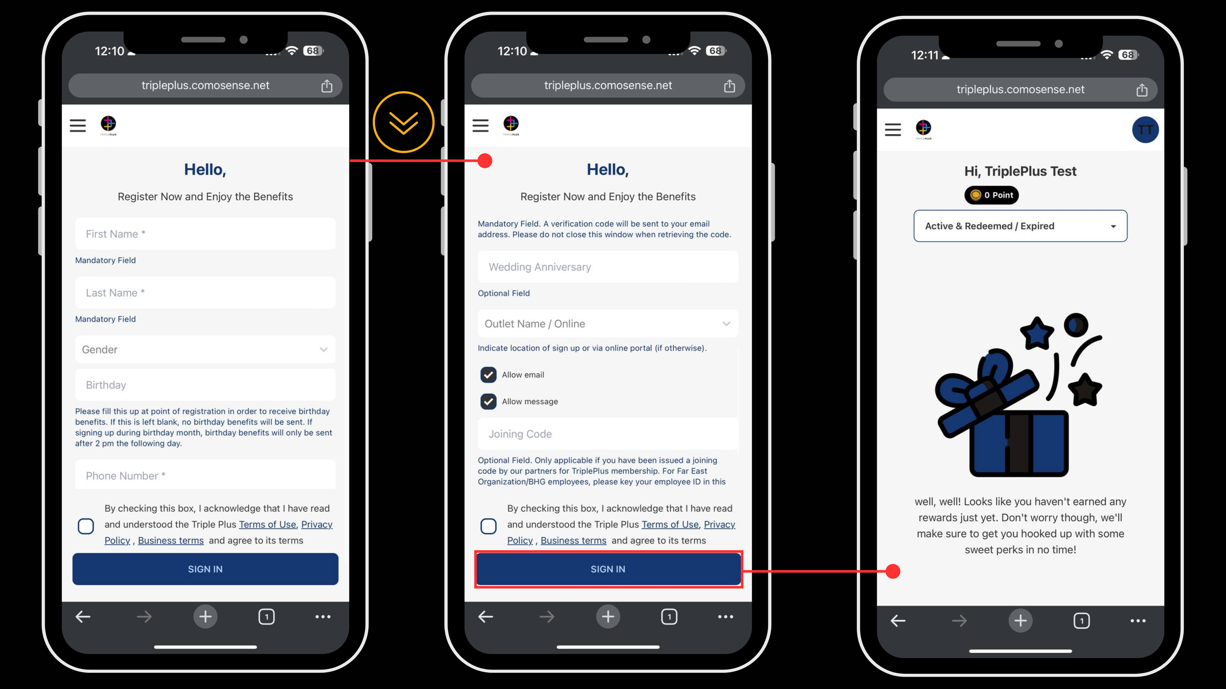 How To Sign Up? — TriplePlus