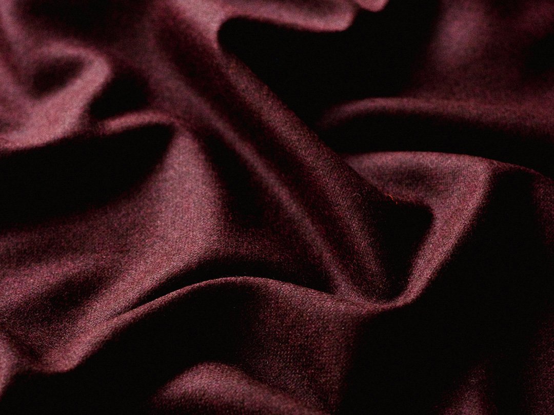 Plum fabric – eco-dyed