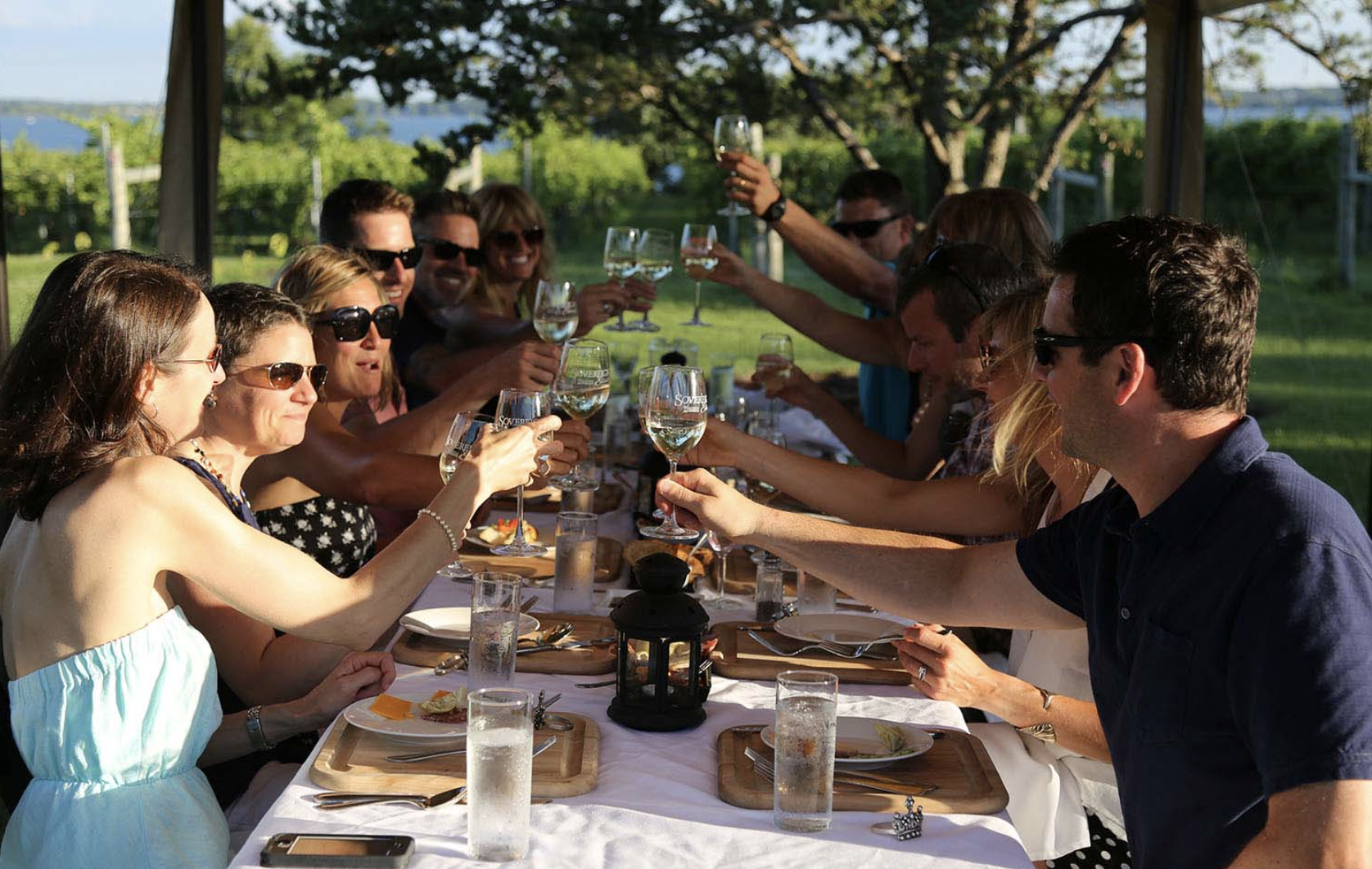Dinner in the Vineyard