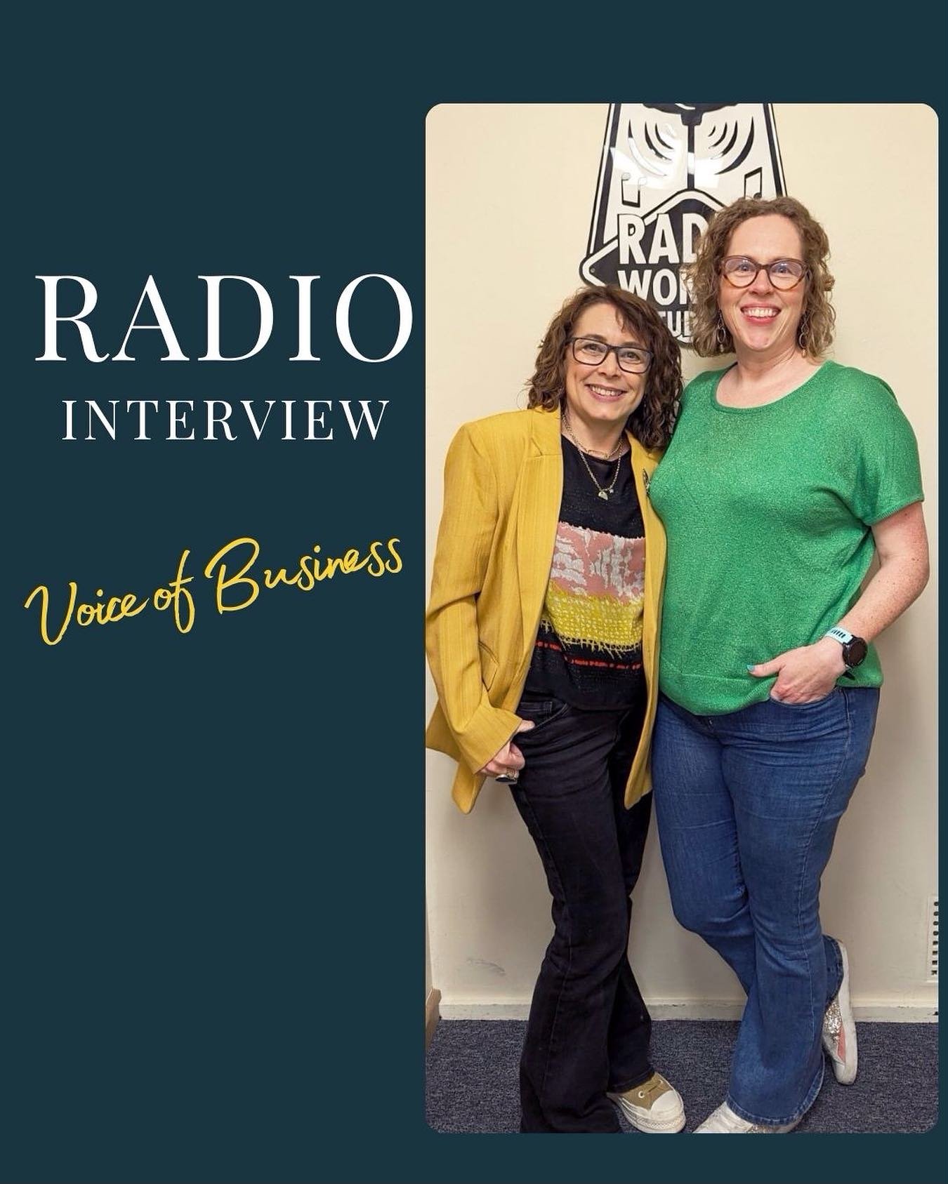 I did a very cool thing yesterday!
I was interviewed on Radio Woking by the Voice of Business herself @actioncoach_nell 

I was a little nervous and excited - but I had a great time!
I  chatted about why and how I do Brand Photography.  I may have al