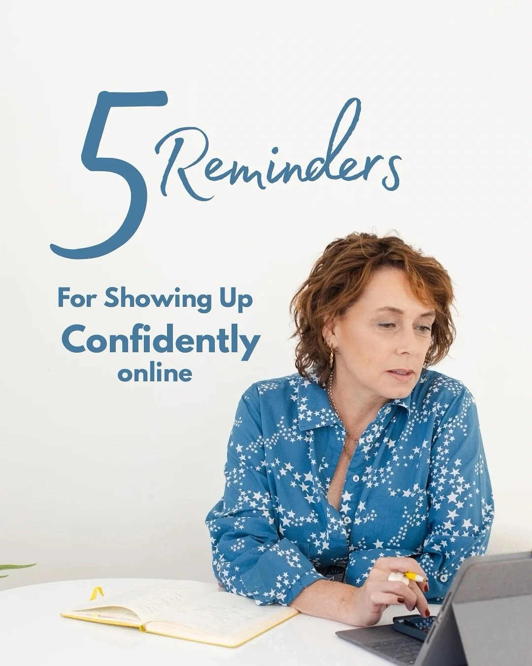 5 Things to remember when you want to get visible and show up online.

I hope you find these useful and encouraging - let me know if anything resonates with you? 

01 Your audience wants connection, not perfection.

People don&rsquo;t need flawless i
