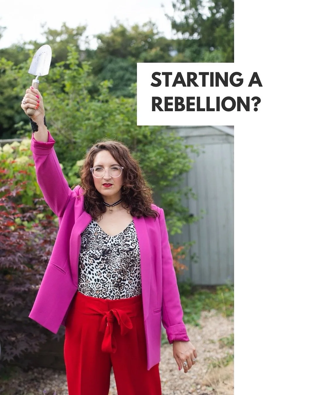 Starting a rebellion?

When your client brief begins with:
&ldquo;Something rebellious&hellip; that speaks to my beliefs and my power&hellip; and my desire to change the world.&rdquo;

You know you need a shoot that captures presence, power, and that
