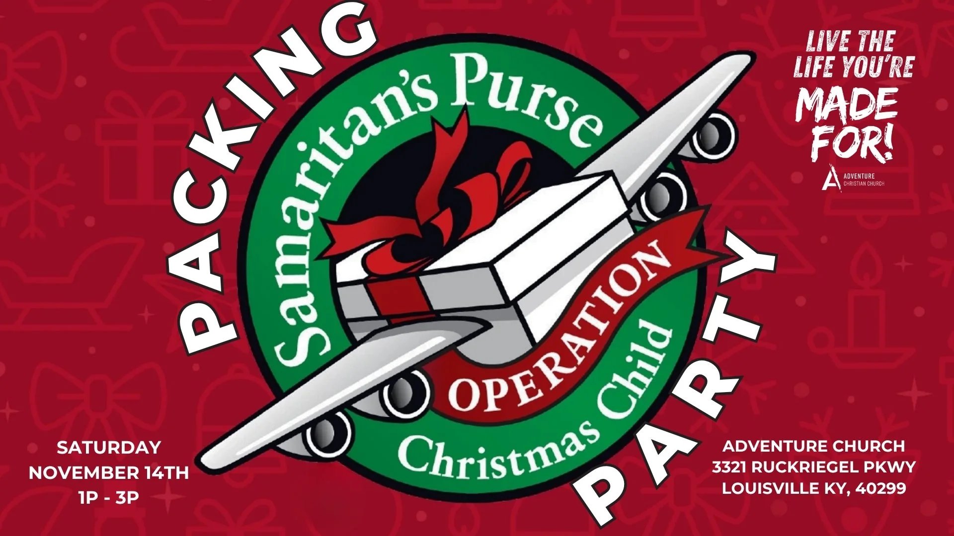 Operation Christmas Child Shoebox Packing Party