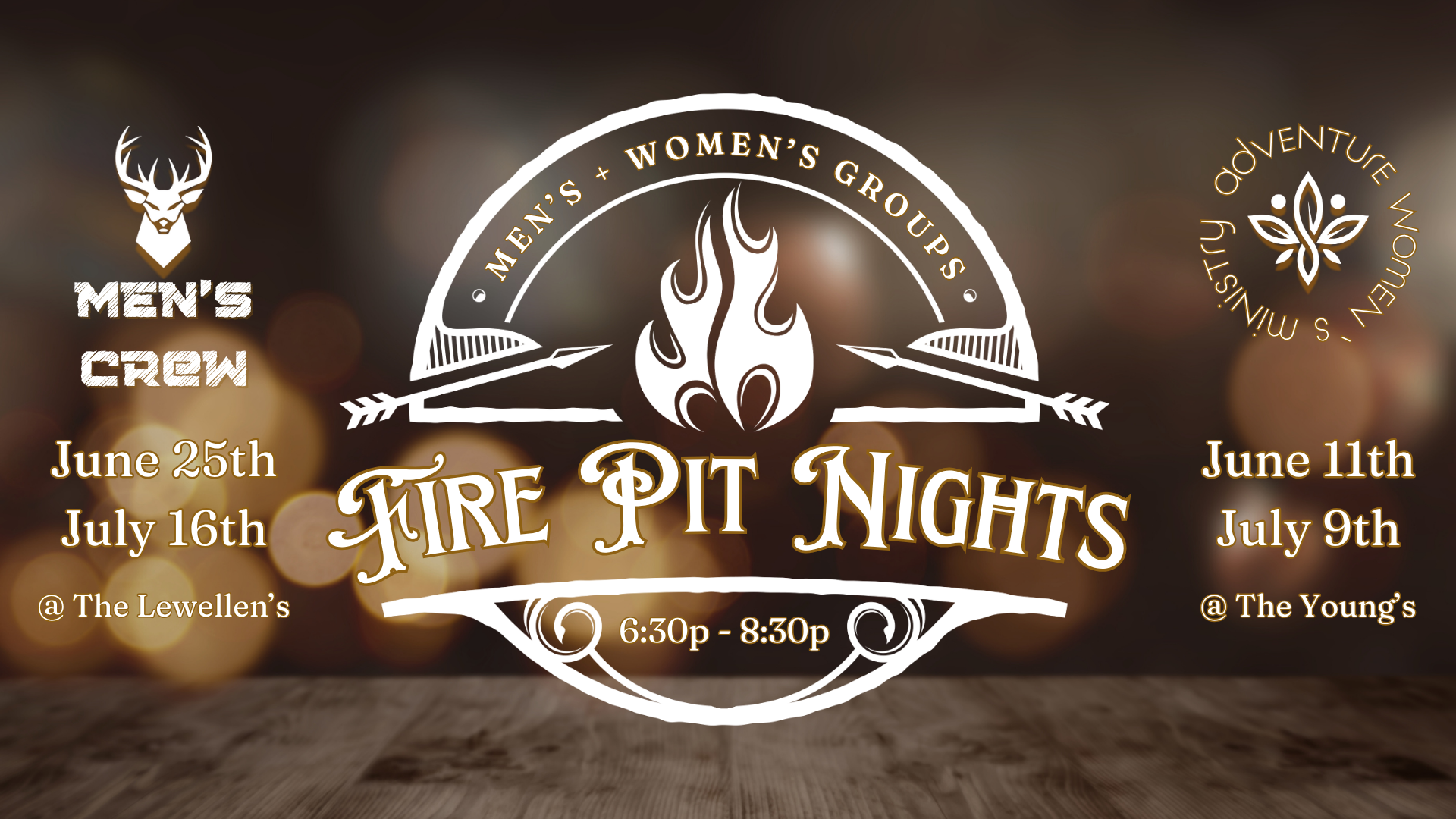 Men's Fire Pit Night (JUNE)
