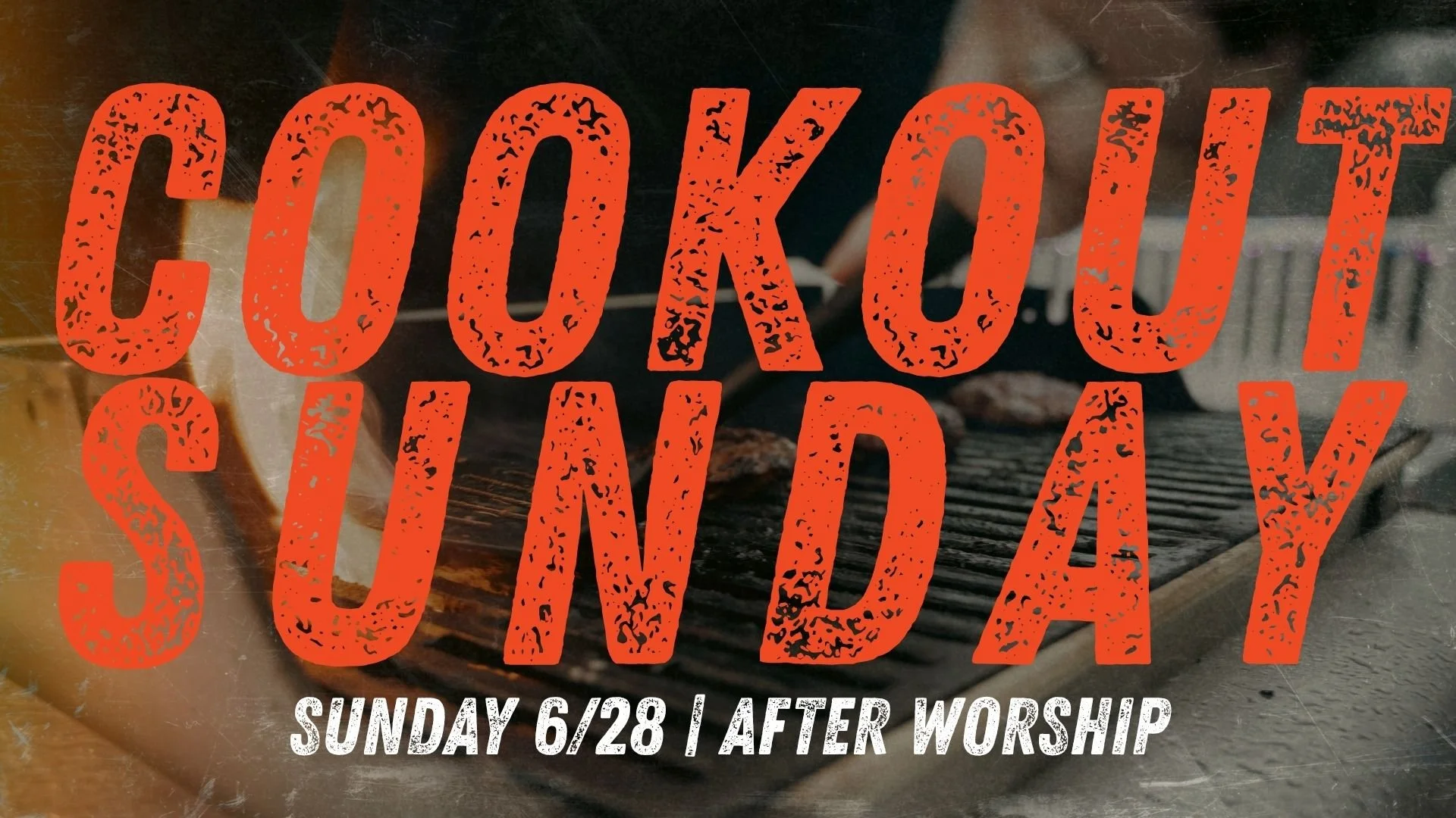 COOKOUT SUNDAY