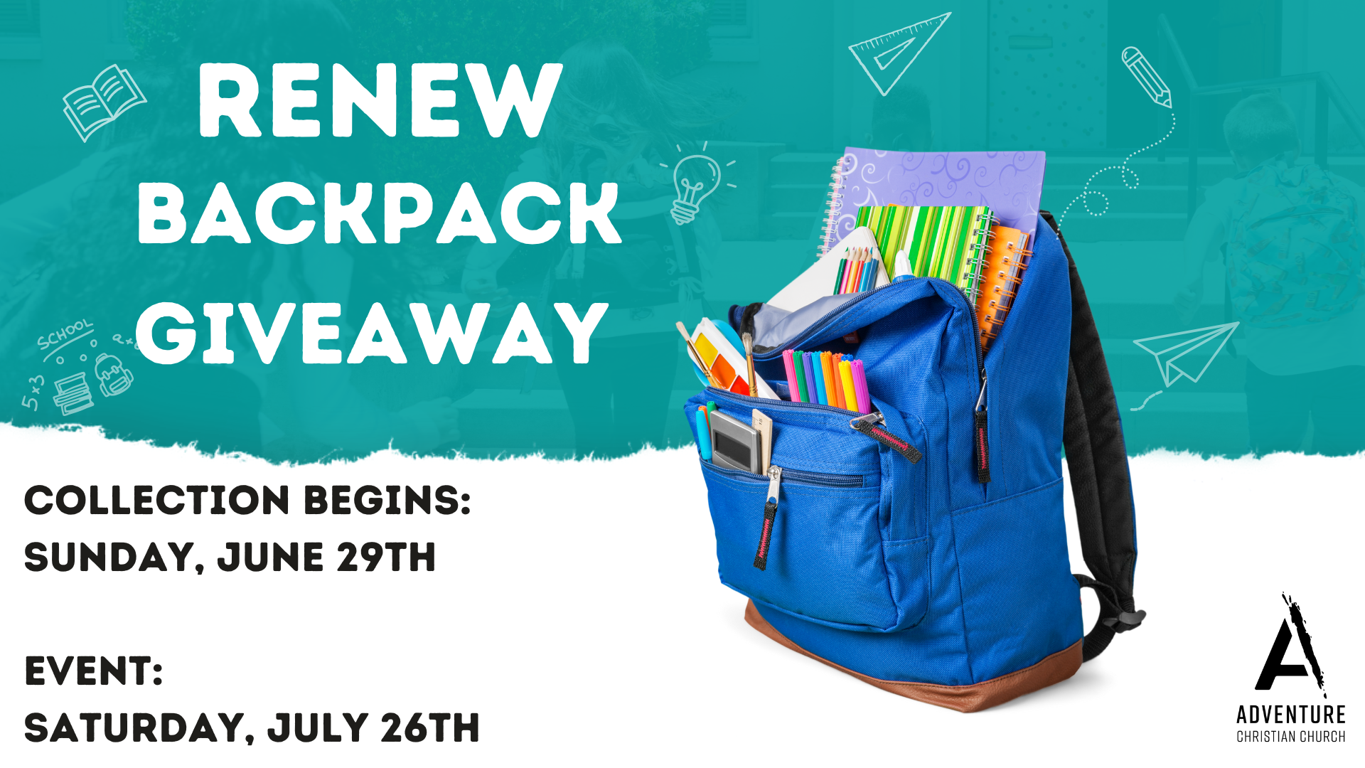 Backpack Giveaway
