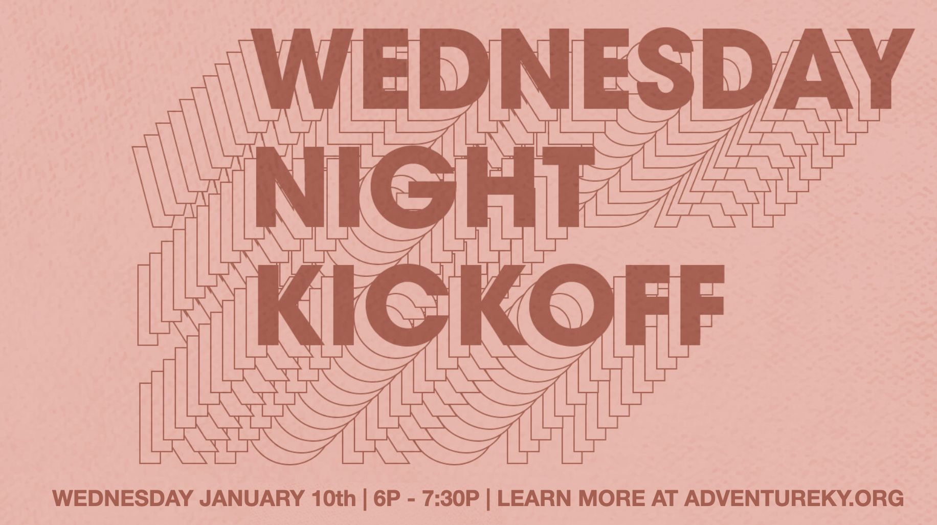 Wednesday Night Kick Off