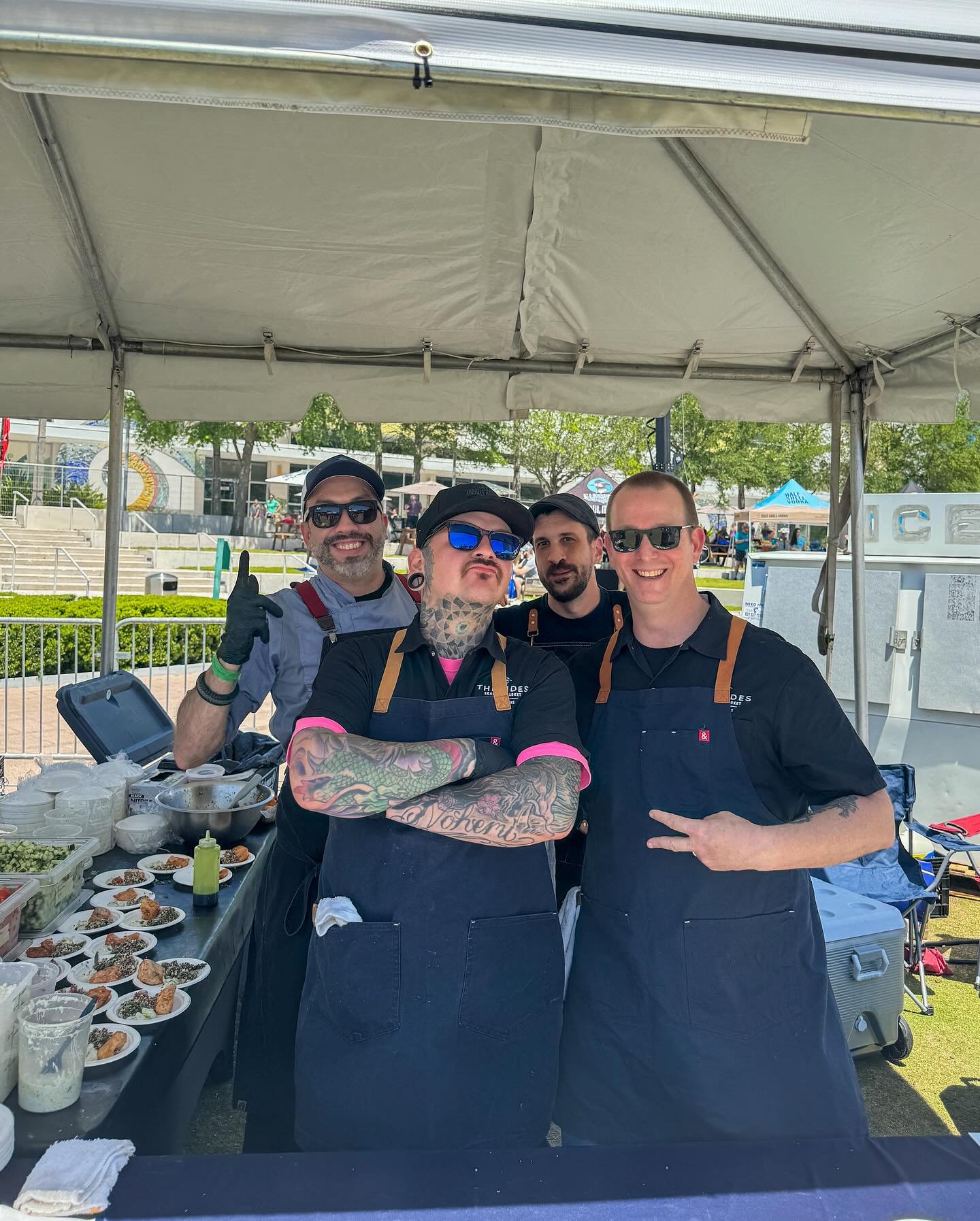 What a weekend y'all! We had a great time sharing what we do with everyone at @tampabaywff 🎉 

If you loved our Grouper Romesco and Mediterranean Style Salmon make sure to come see us in Safety Harbor for those + more! 

We're ready for next year! ?