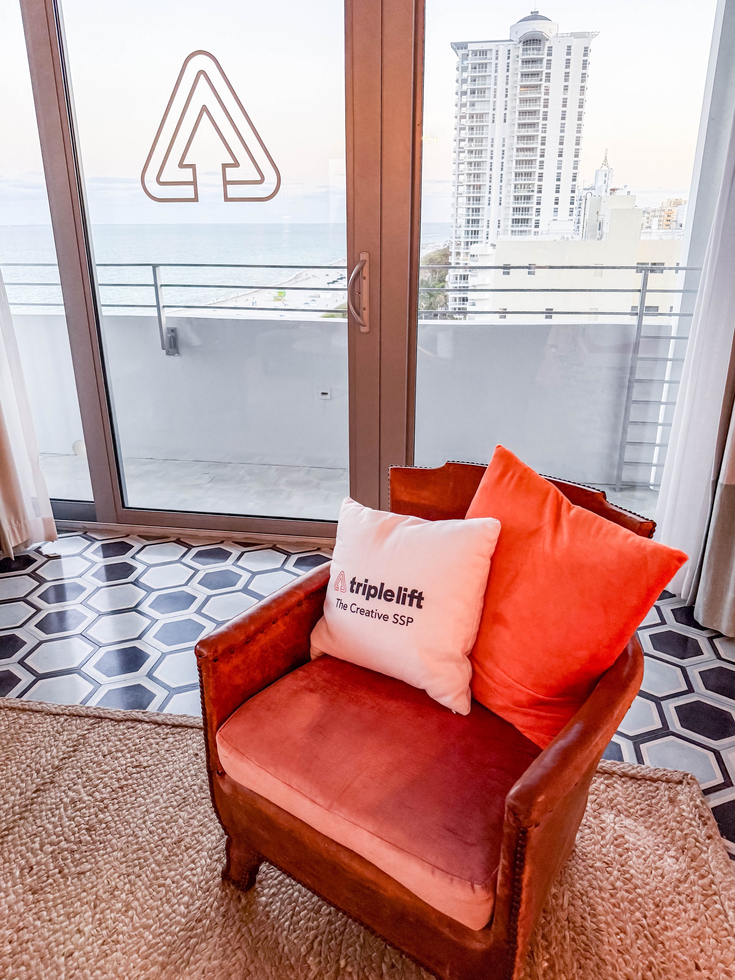 Meeting Space - Branded Window Decals & Pillows