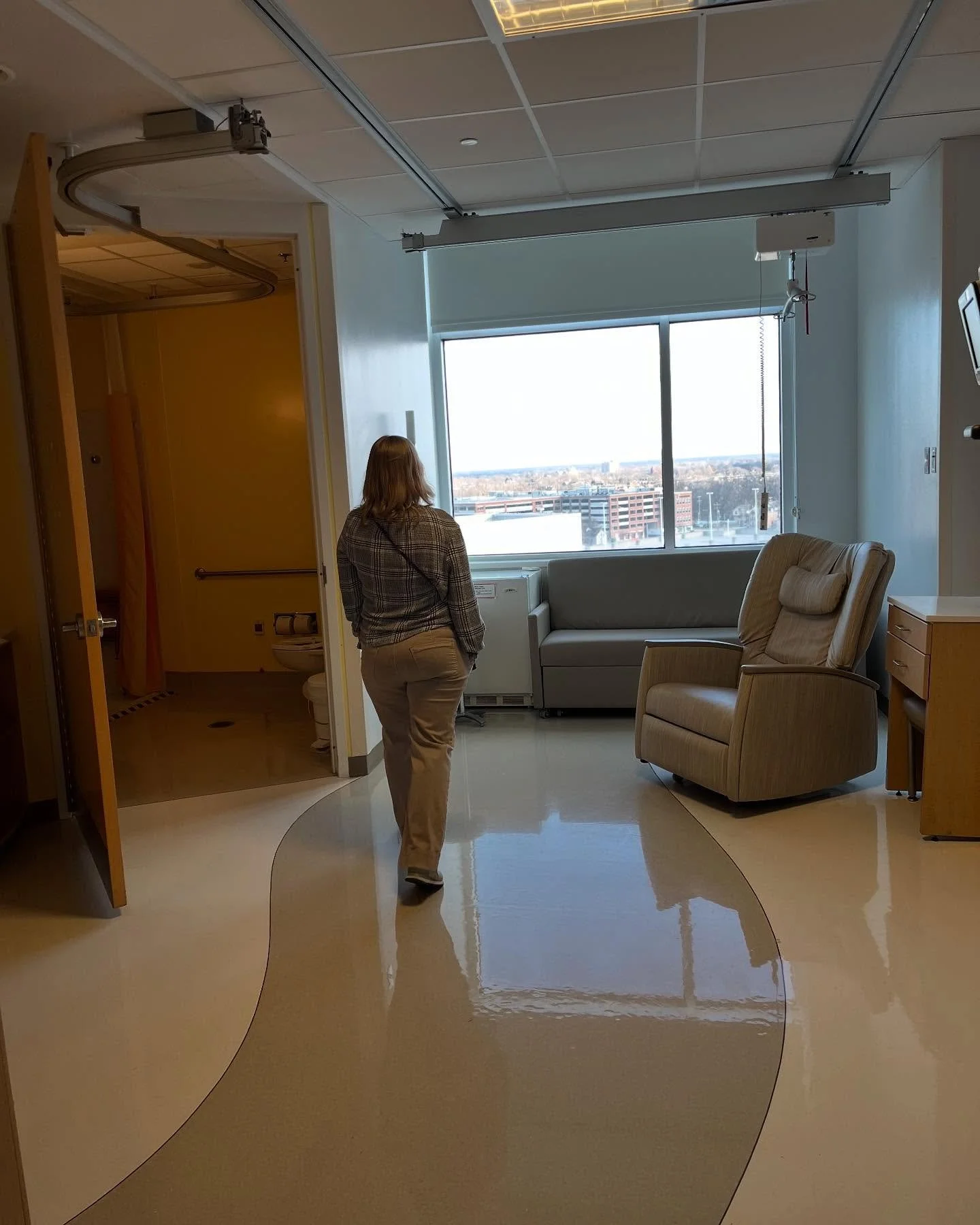 I was able to revisit the rehab floor today with a @nchfoundation tour group. When &ldquo;How You Like Me Now&rdquo; came on my music this morning I knew Henry would be with me. The day he learned to walk again in rehab that&rsquo;s how I captioned m
