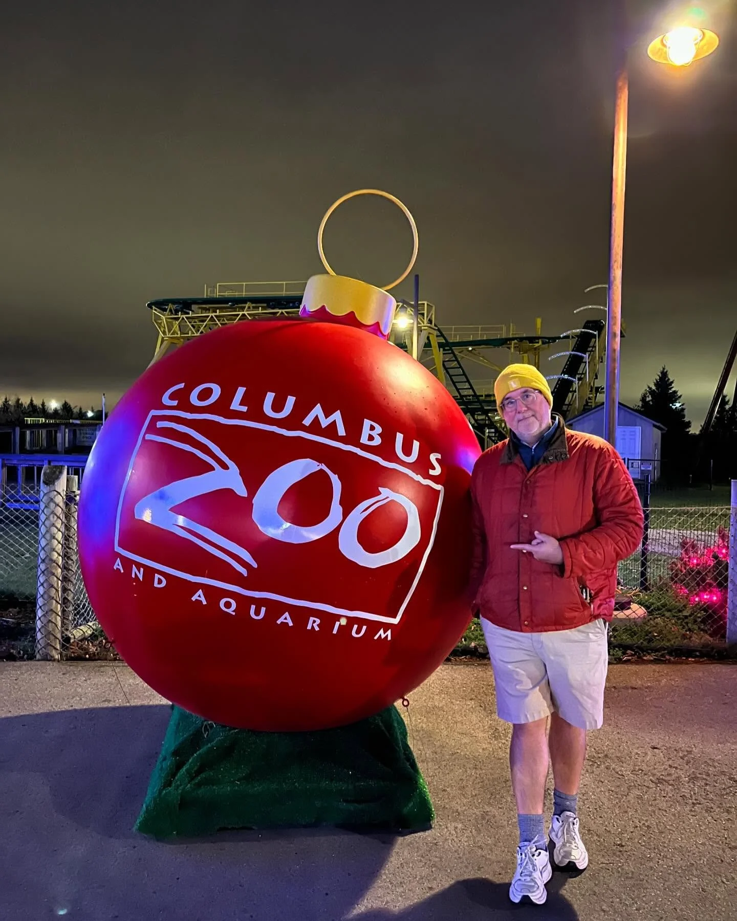 A perfect way to remember Henry: attending the @nchfoundation Wildlights event!