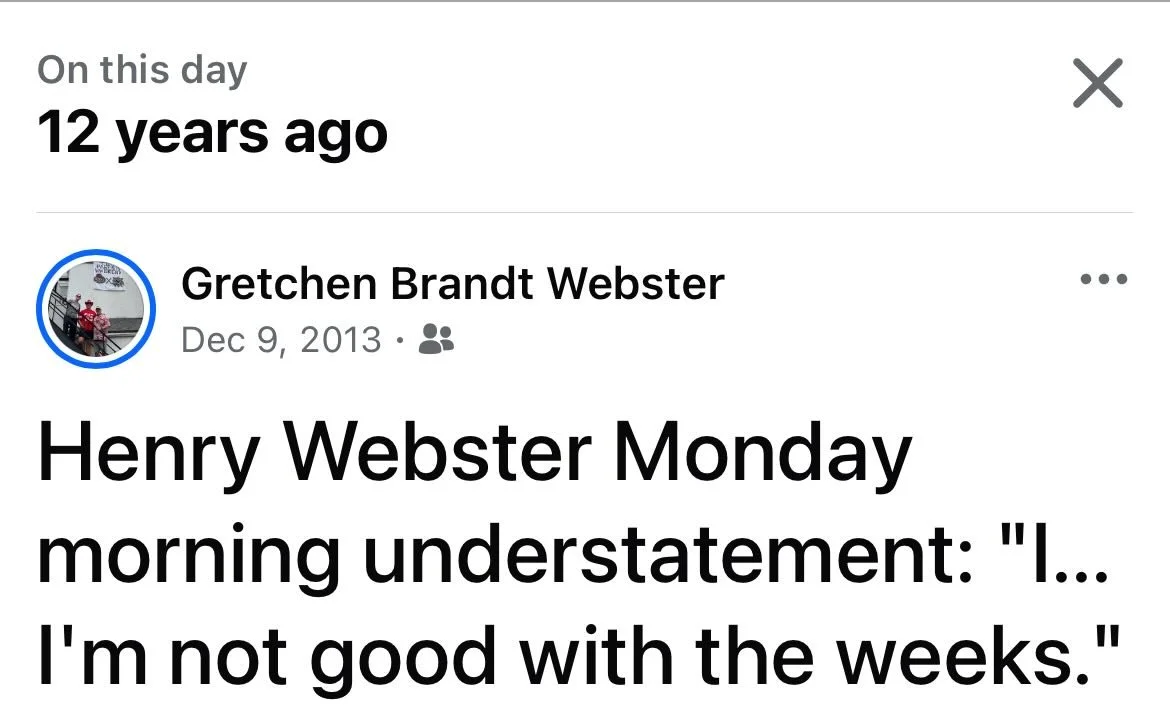 On this date in history. One of his most legendary quotes.