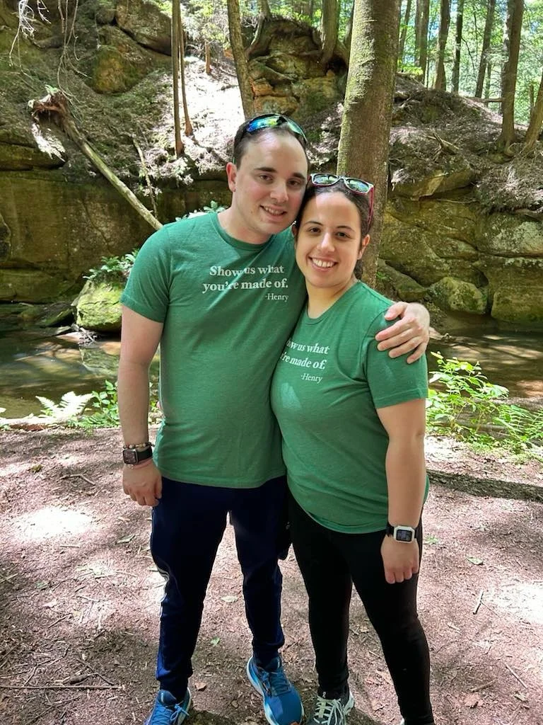 Thanks to Henry&rsquo;s friend @zswimerpro for sharing these pics- he was sure to get a Henry shirt for his girlfriend Raquel when she visited recently! 💚